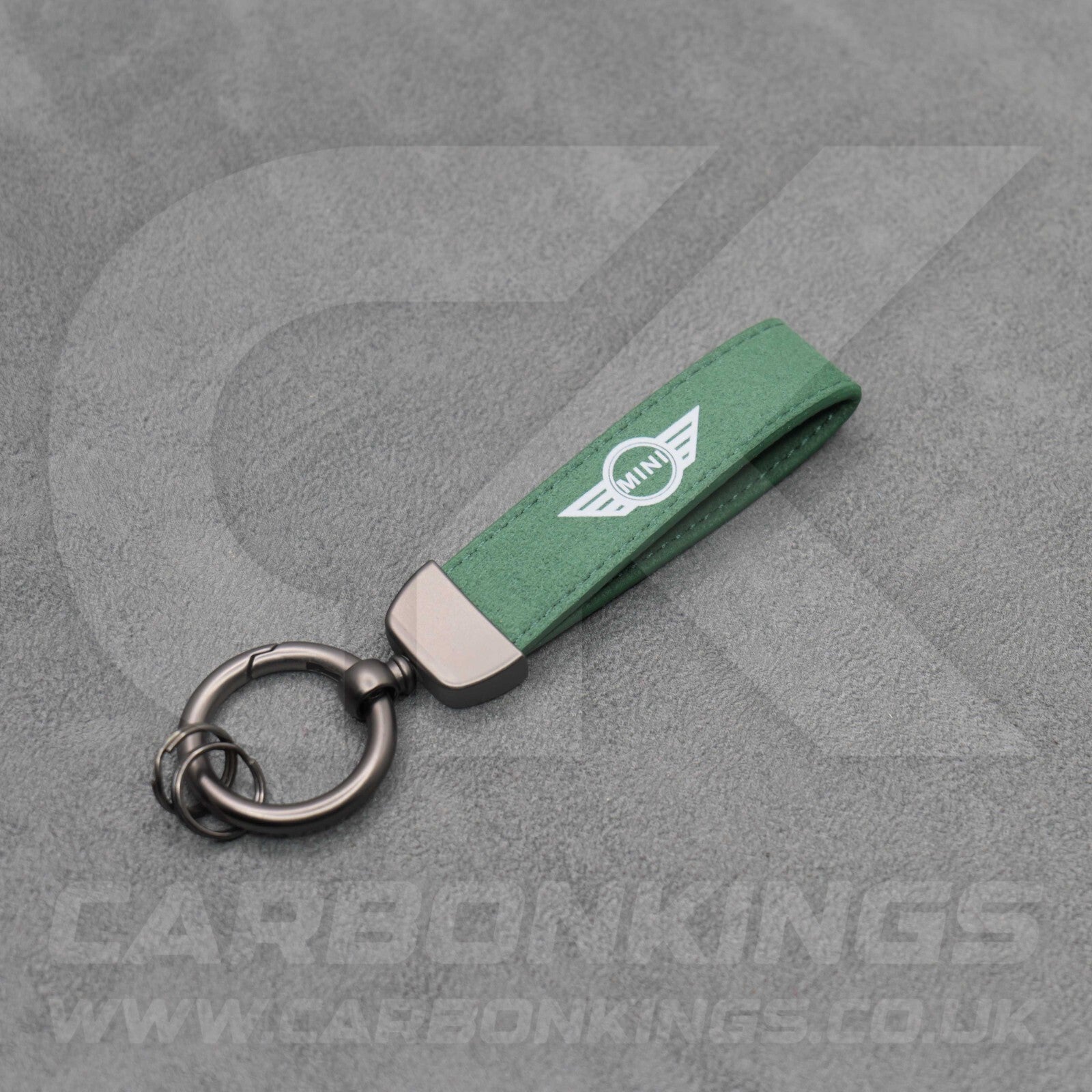 Mini Suede Key Ring Chain Cooper Countryman Aceman S Alcantara Premium Car