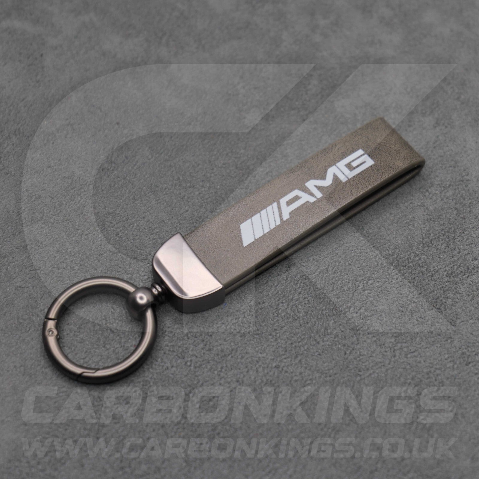 Mercedes AMG Leather Key Chain Ring Car Keys A35 A45 C43 C63 E53 E63 S63 A C E S