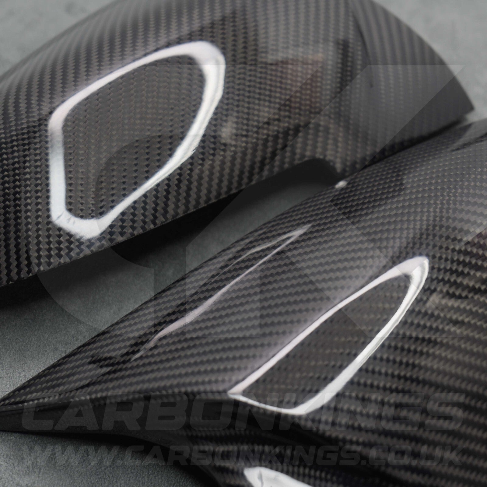 BMW M Style Real Carbon Fibre Mirror Covers for 1 2 3 4 F20 F22 F30 F32 i3 i3S +