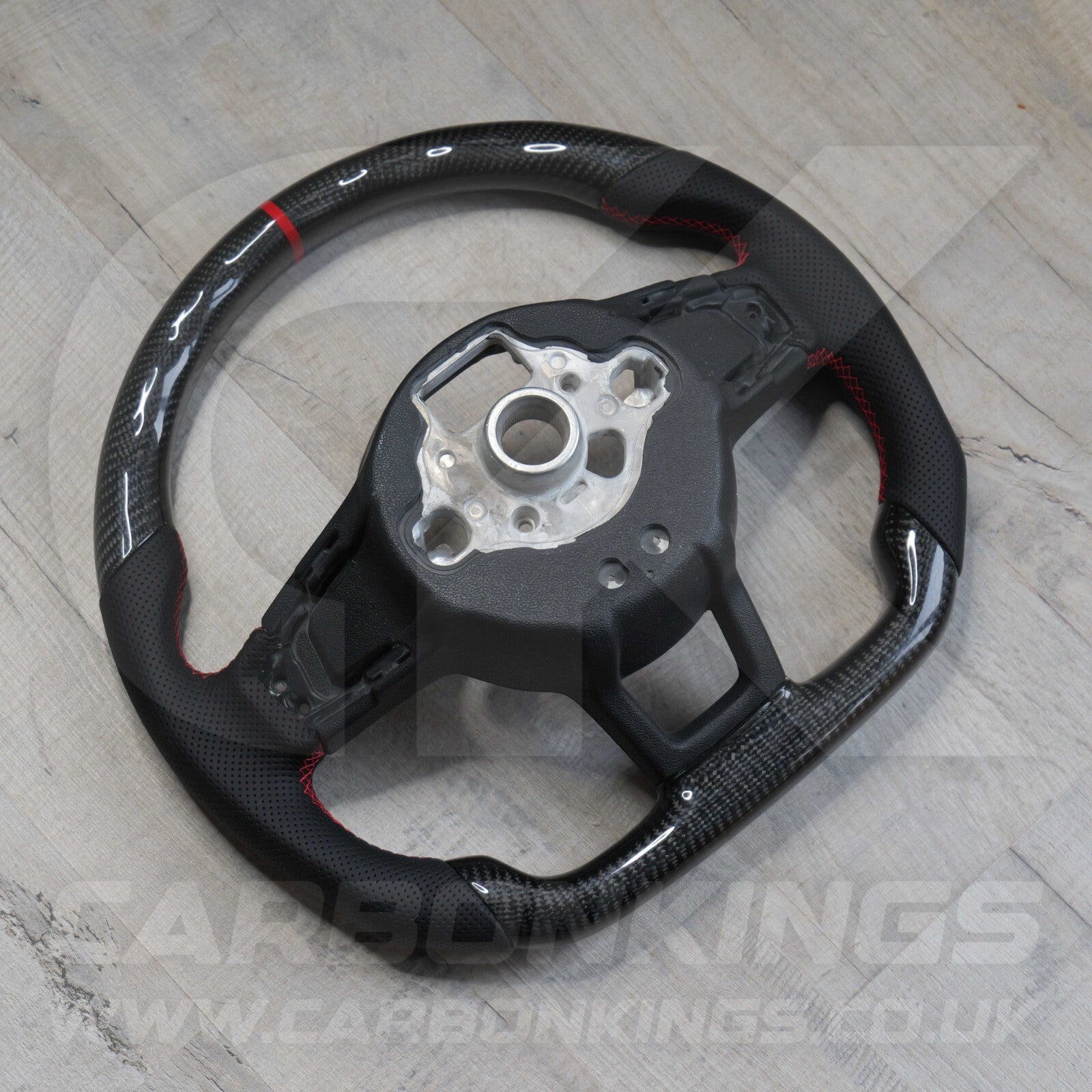 Volkswagen Carbon Fibre Steering Wheel VW Golf MK7 MK7.5 R R-Line GTI GTD GTE +
