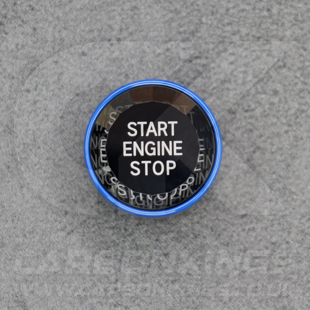 BMW Blue Crystal Start Stop Button M2 M3 M4 M5 M6 M140i G30 F80 F82 F30 F85 F87