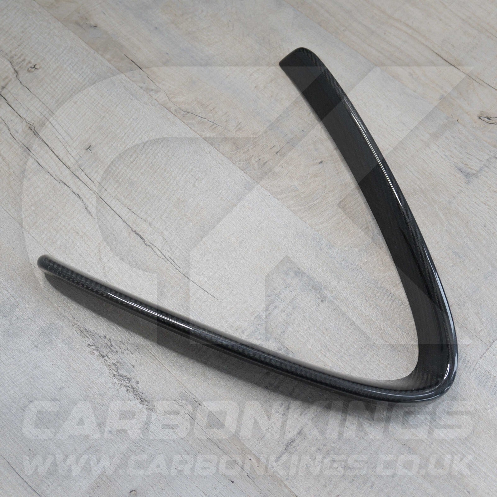 Alfa Romeo Giulia Quadrifoglio Real Carbon Fibre V Shield Grill Frame Cover Trim