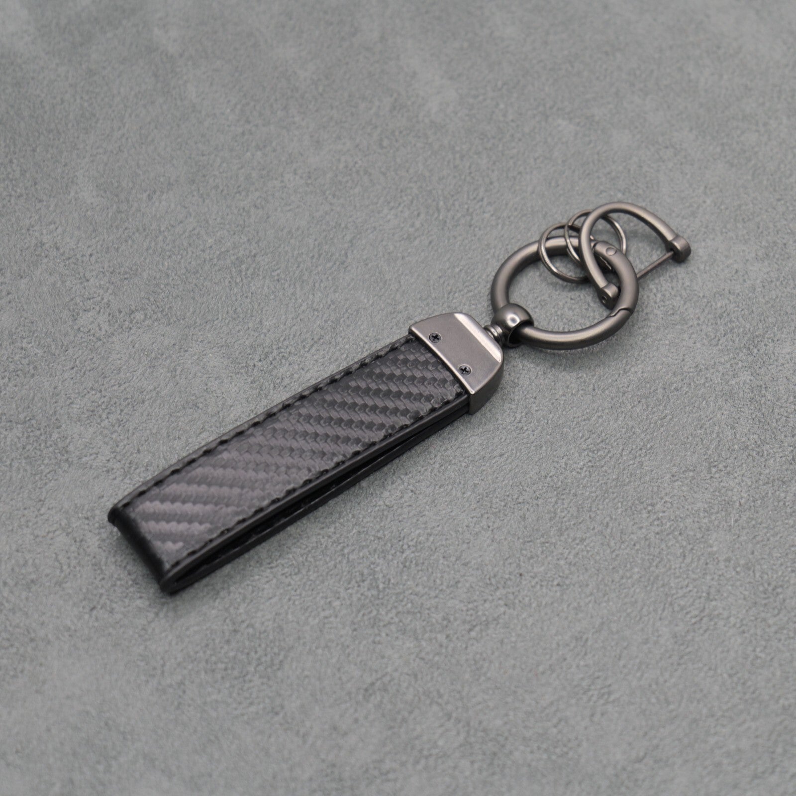 Ford ST Carbon Fibre Car Key Ring Chain Focus Fiesta Puma Premium & Durable