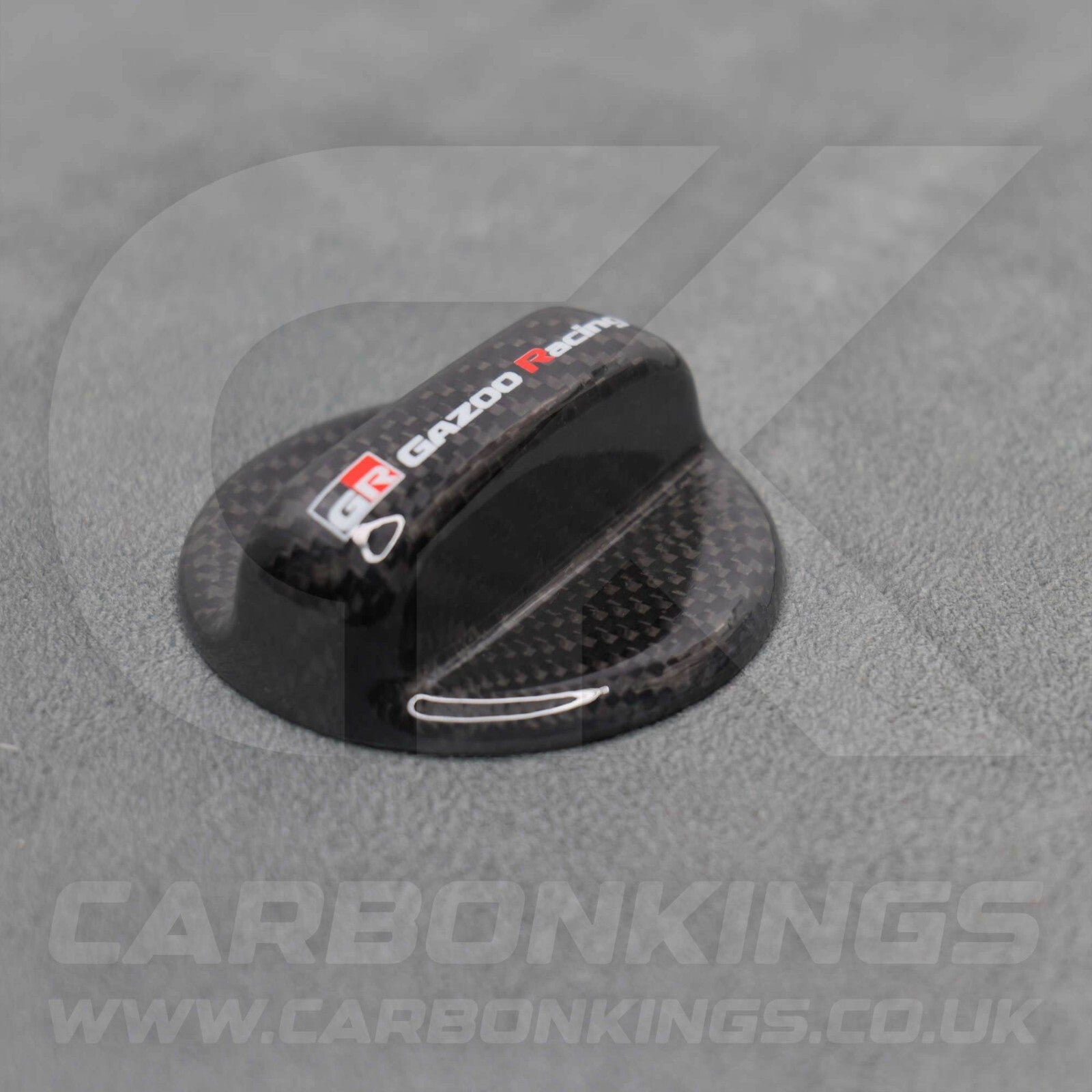 Toyota GR Sport Real Carbon Fibre Gazoo Racing Fuel Filler Cap Yaris Supra GR86
