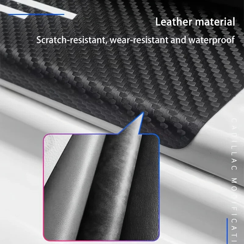 Honda Civic Type R Carbon Fibre Anti Scratch 4 Door Sill Protectors Integra