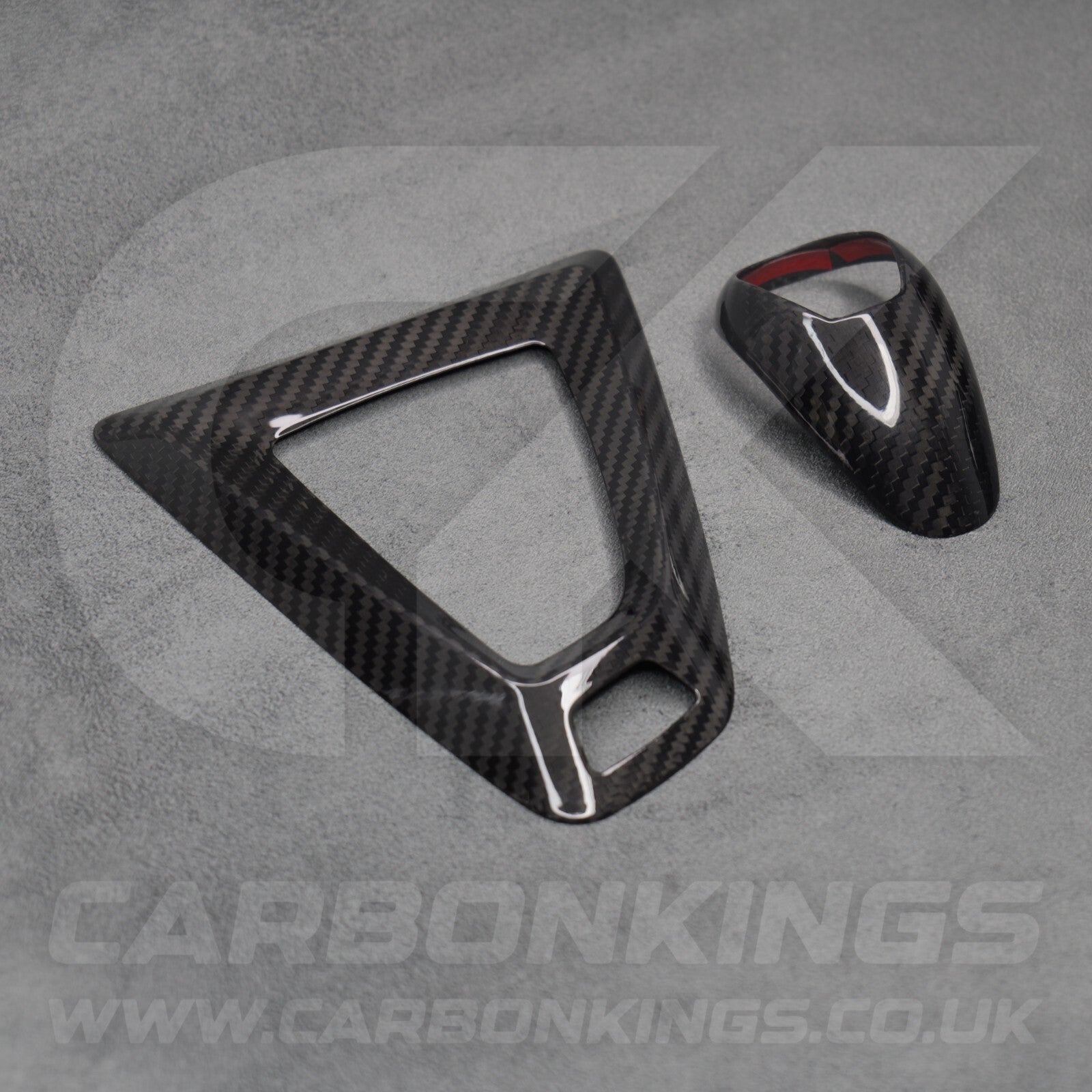 Carbon Fibre Gear Knob & Surround Trims for BMW F80 M3 M2 F87 F82 M4 F10 M5 X5M