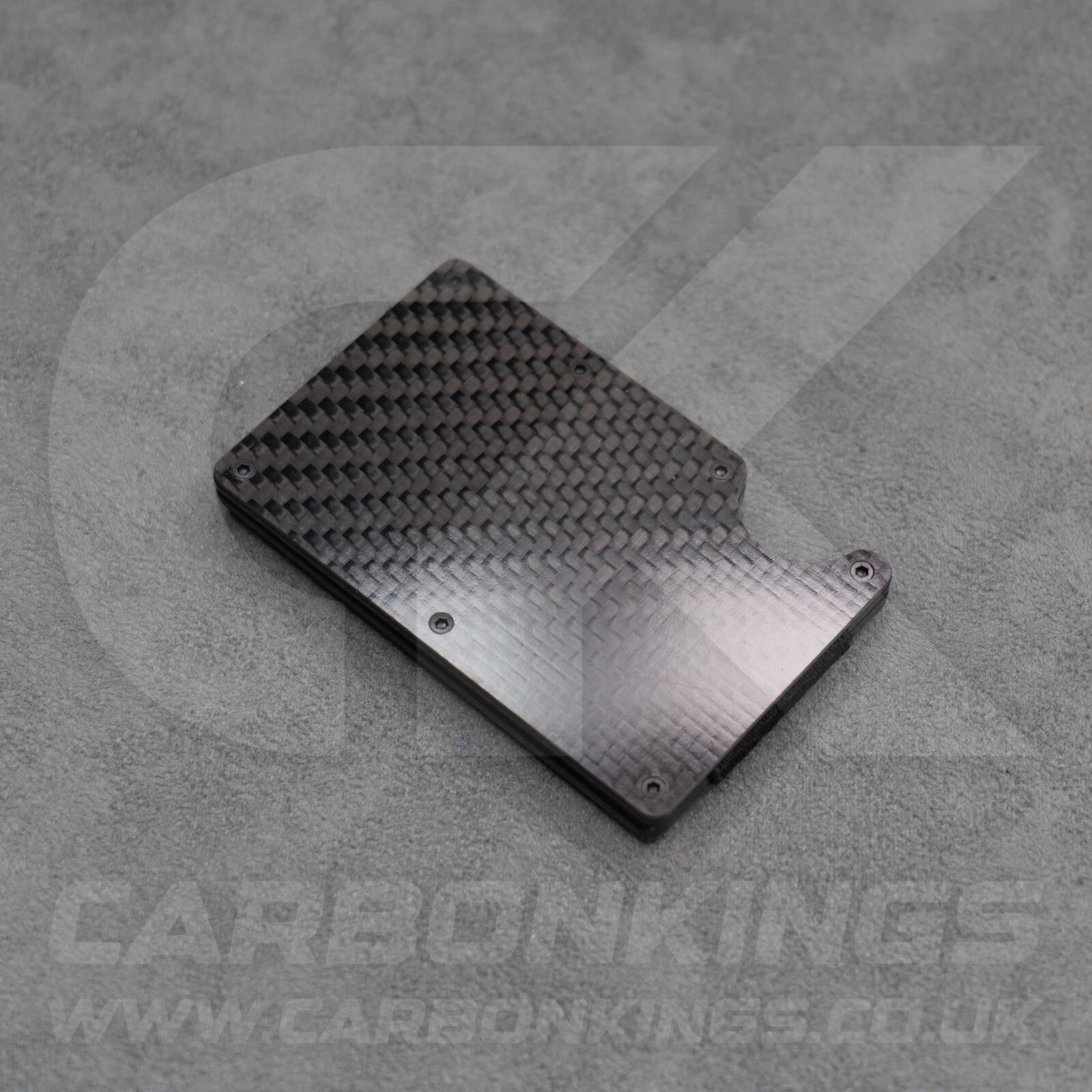 Genuine Carbon Fibre RFID Blocking Credit Debit Bank Card Holder Money Wallet