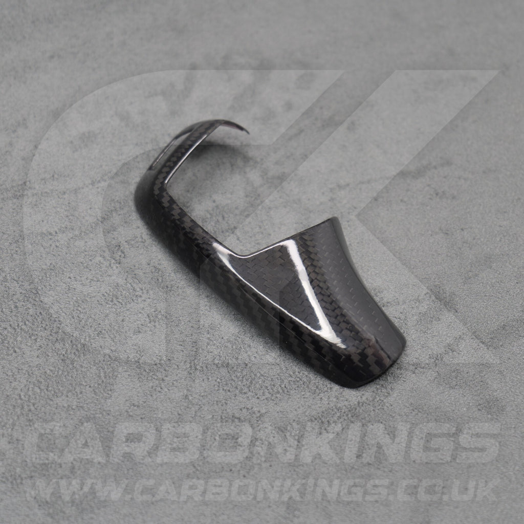 Real Carbon Fibre Gear Knob Trim for BMW F15 F20 F25 F30 F32 F06 F10 F35 F36