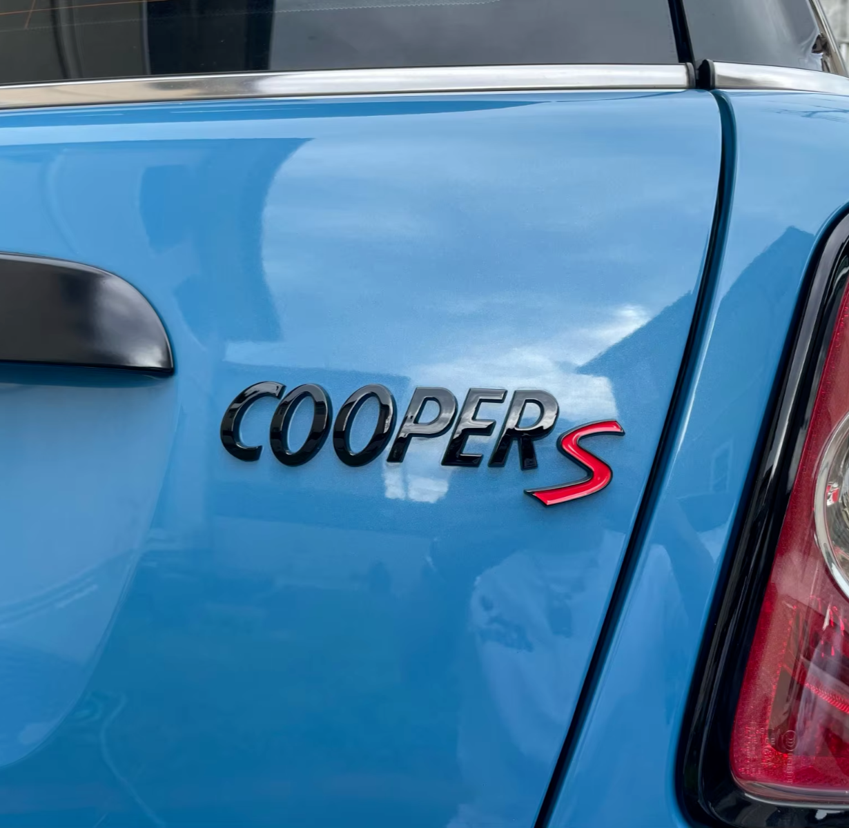 Mini Cooper S Silver Boot Badge Letters R53 R56 F56 R55 R52 R57 R58 R59 R60 F55