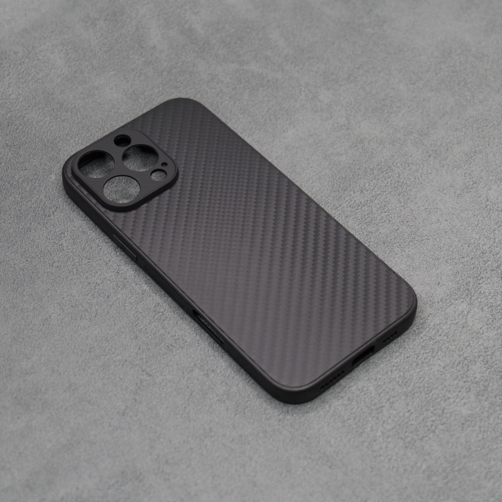 Carbon Fibre iPhone Case Apple Phone 11 12 13 14 15 16 Pro Max Plus Mini Thin