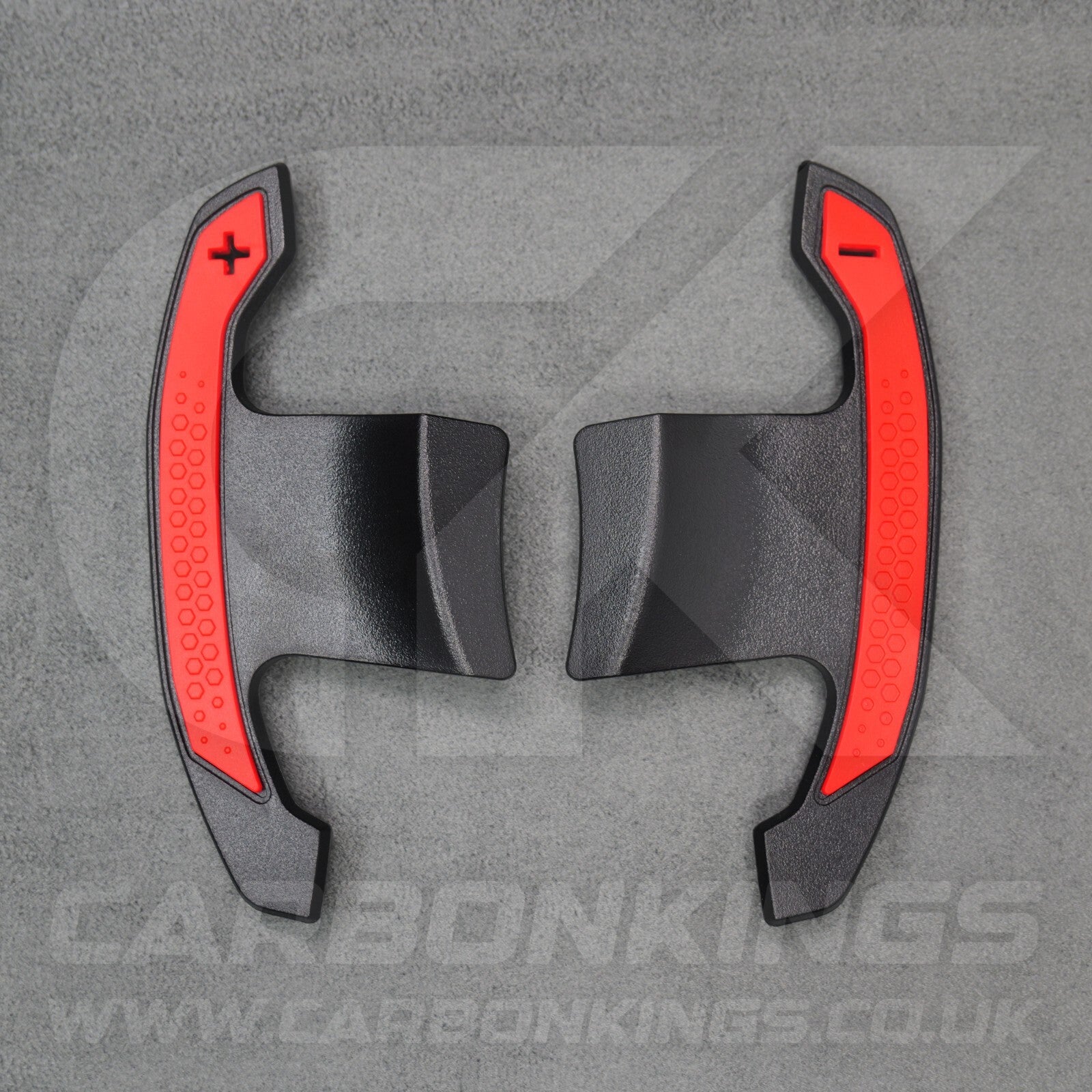 Mini F56 Carbon Fibre & Red Steering Wheel Paddle Shifters JCW Cooper S 2018 +