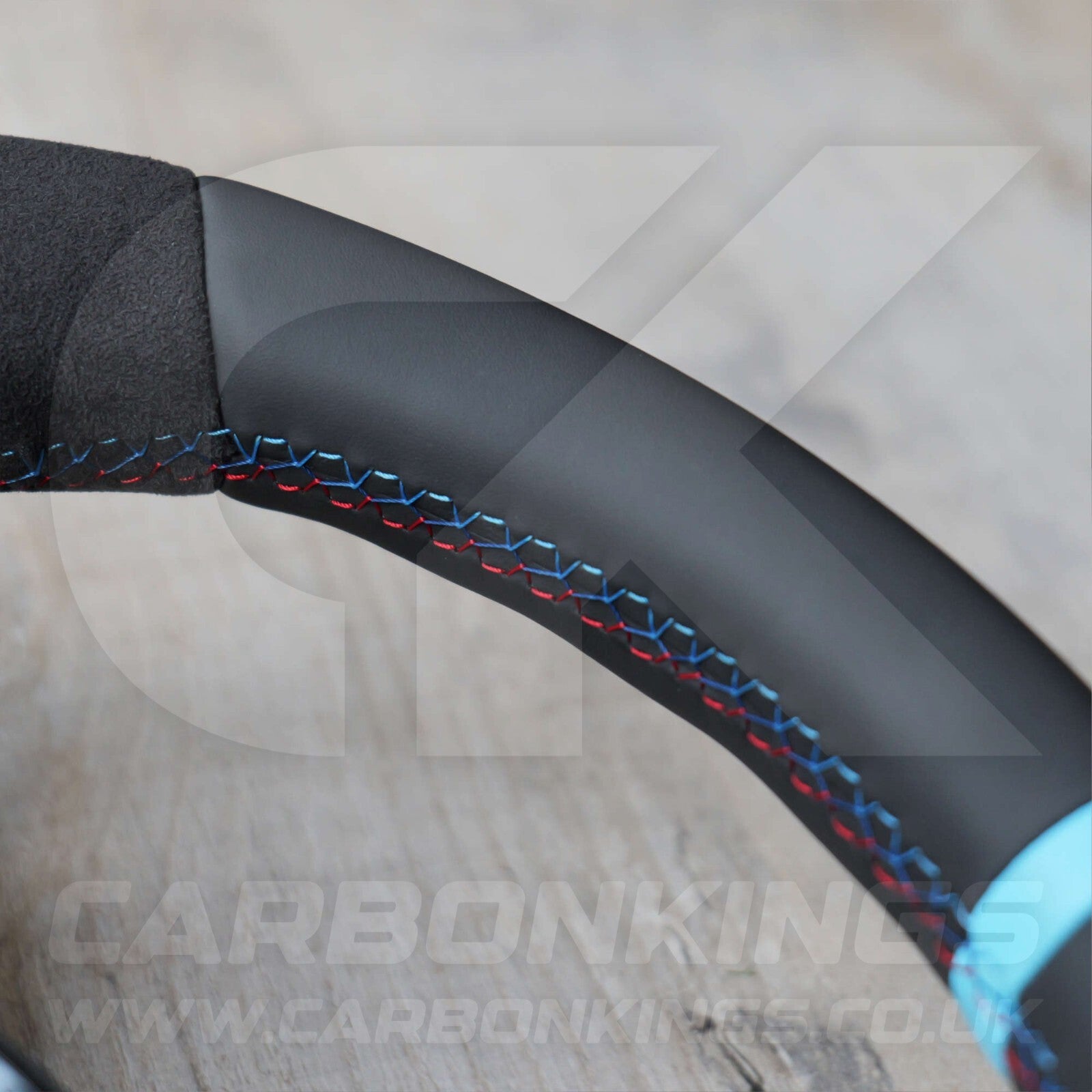 BMW Alcantara M Sport Blue Steering Wheel 1 2 3 4 X1 X3 X4 X5 X6 M2 M3 M4 F80 +