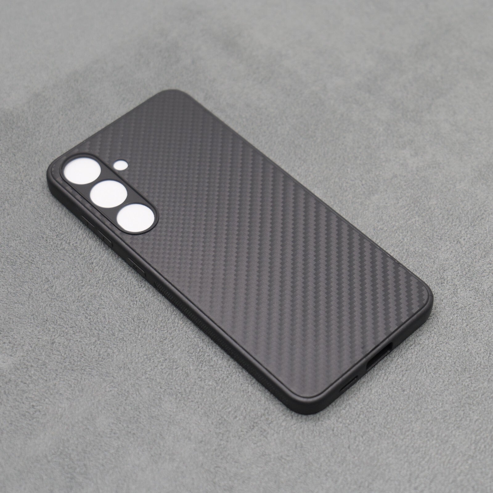 Carbon Fibre Thin Samsung Galaxy Phone Case S20 S21 S22 S23 S24 FE Plus Ultra +