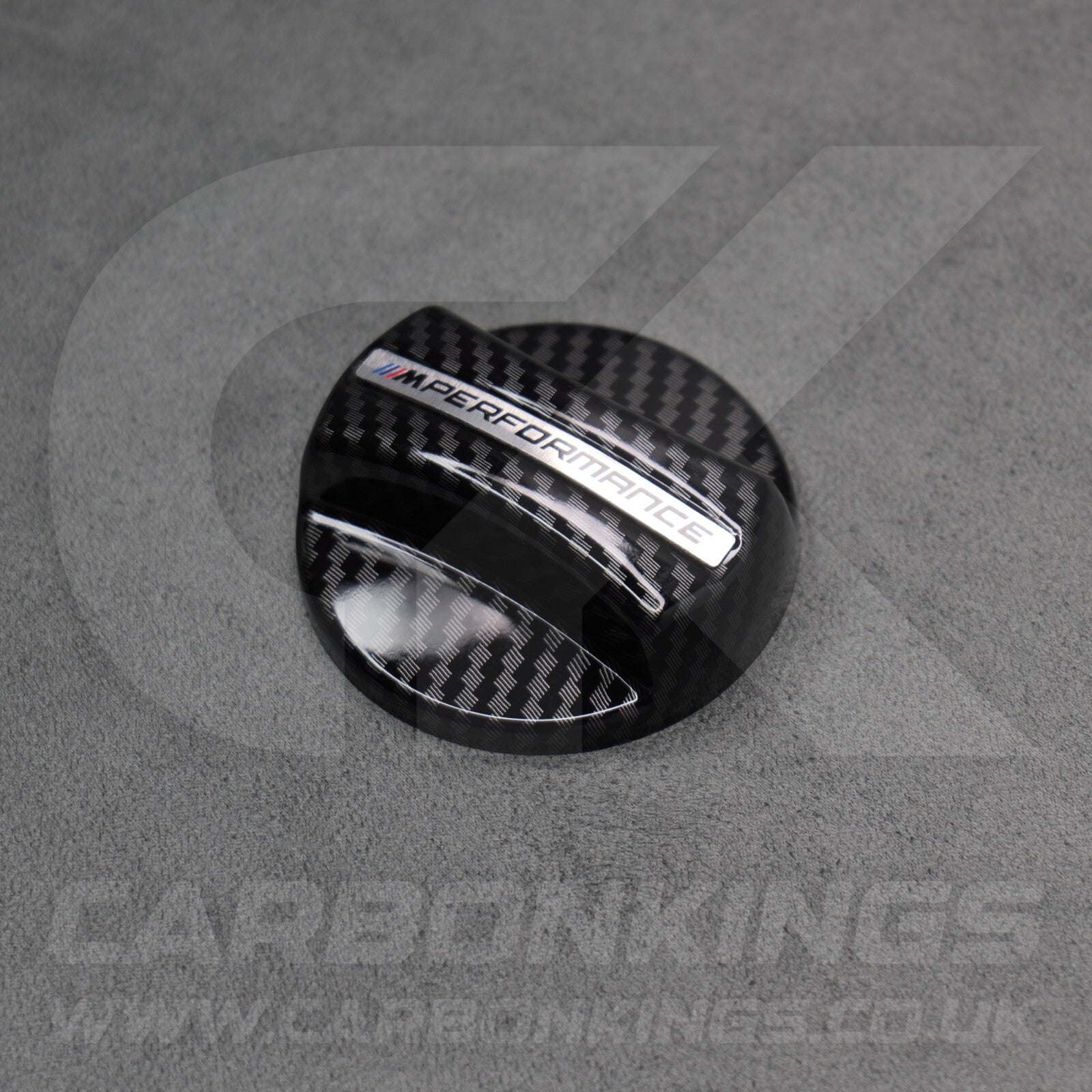 BMW Carbon Fibre Style M Performance Fuel Cap Filler Cover 1 2 3 4 5 6 Series