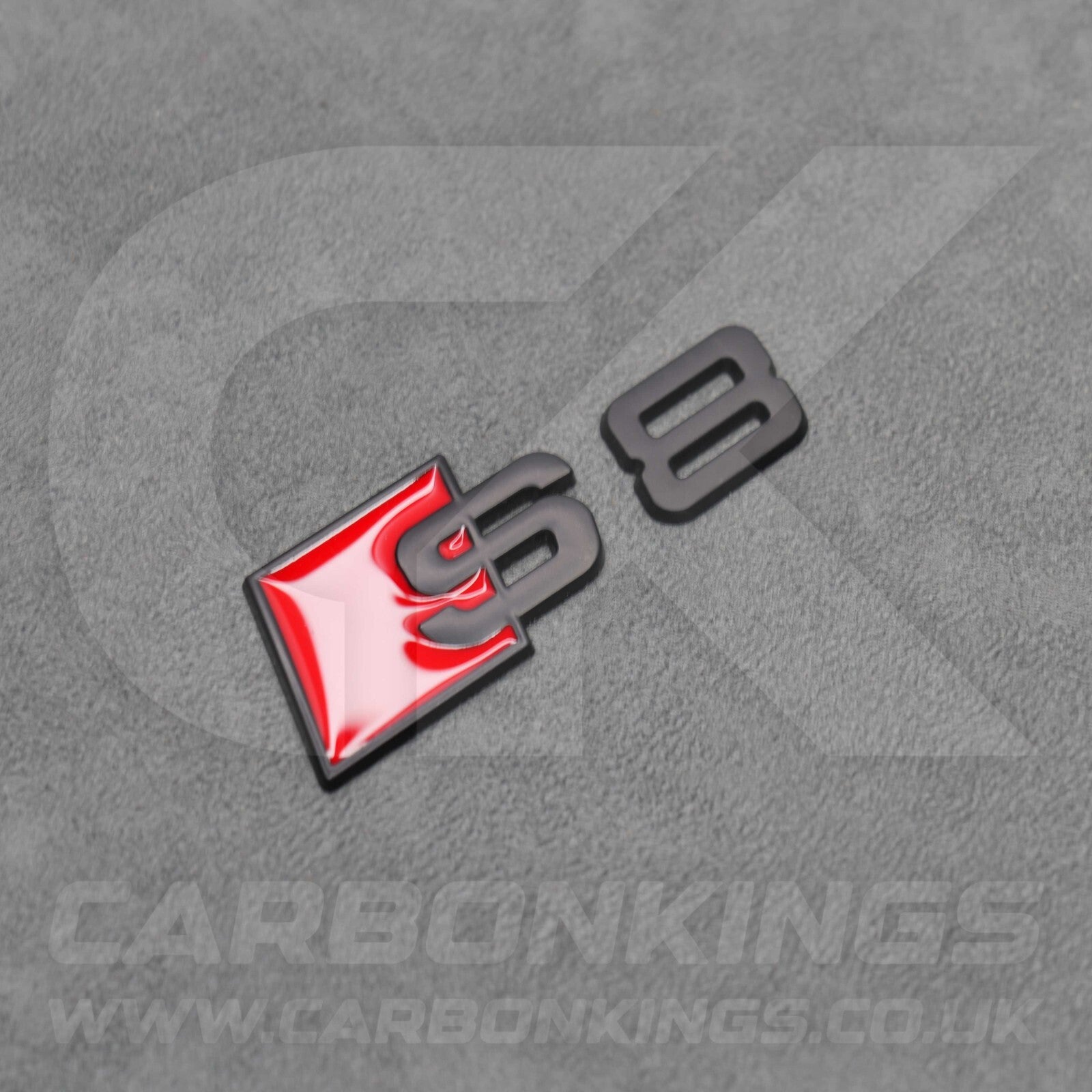 Audi S8 Matte Black Boot Rear Badge Letters Logo Emblem S D2 D3 D4 D5