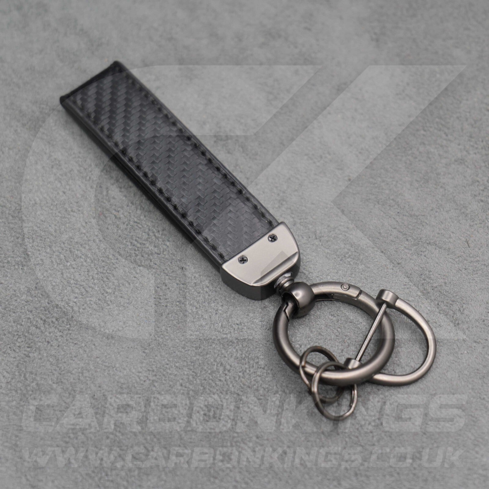 Fiat Abarth Carbon Fibre Key Ring Chain Premium & Durable 500 595 695 Punto