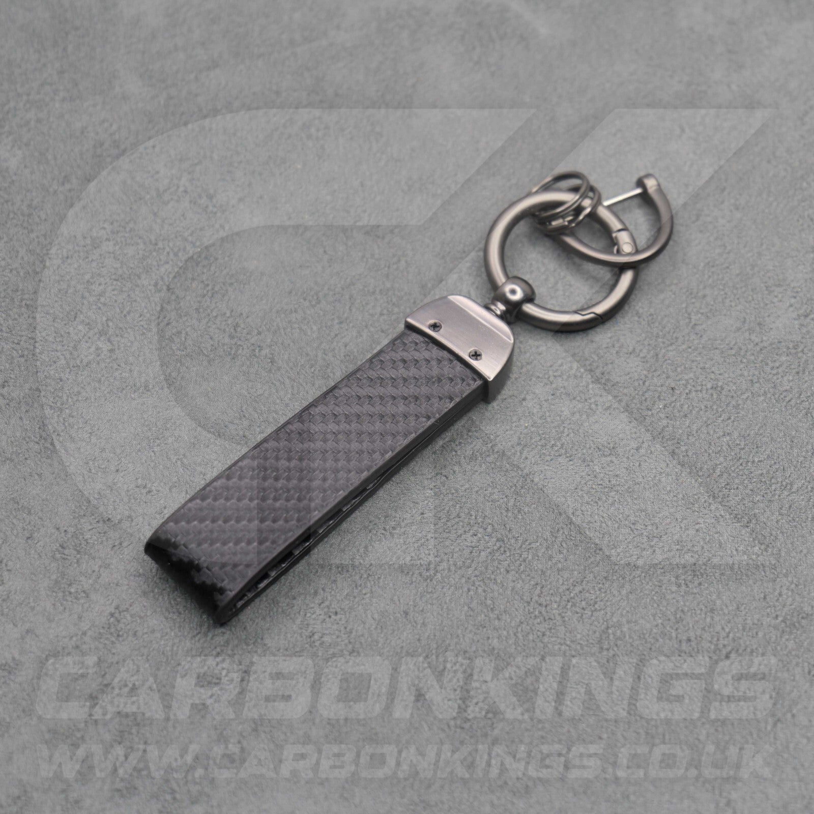 Audi S Line Carbon Fibre Key Ring Chain A1 A3 A4 A5 A6 A7 Q3 Q4 Q5 Q6 Q7 Q8