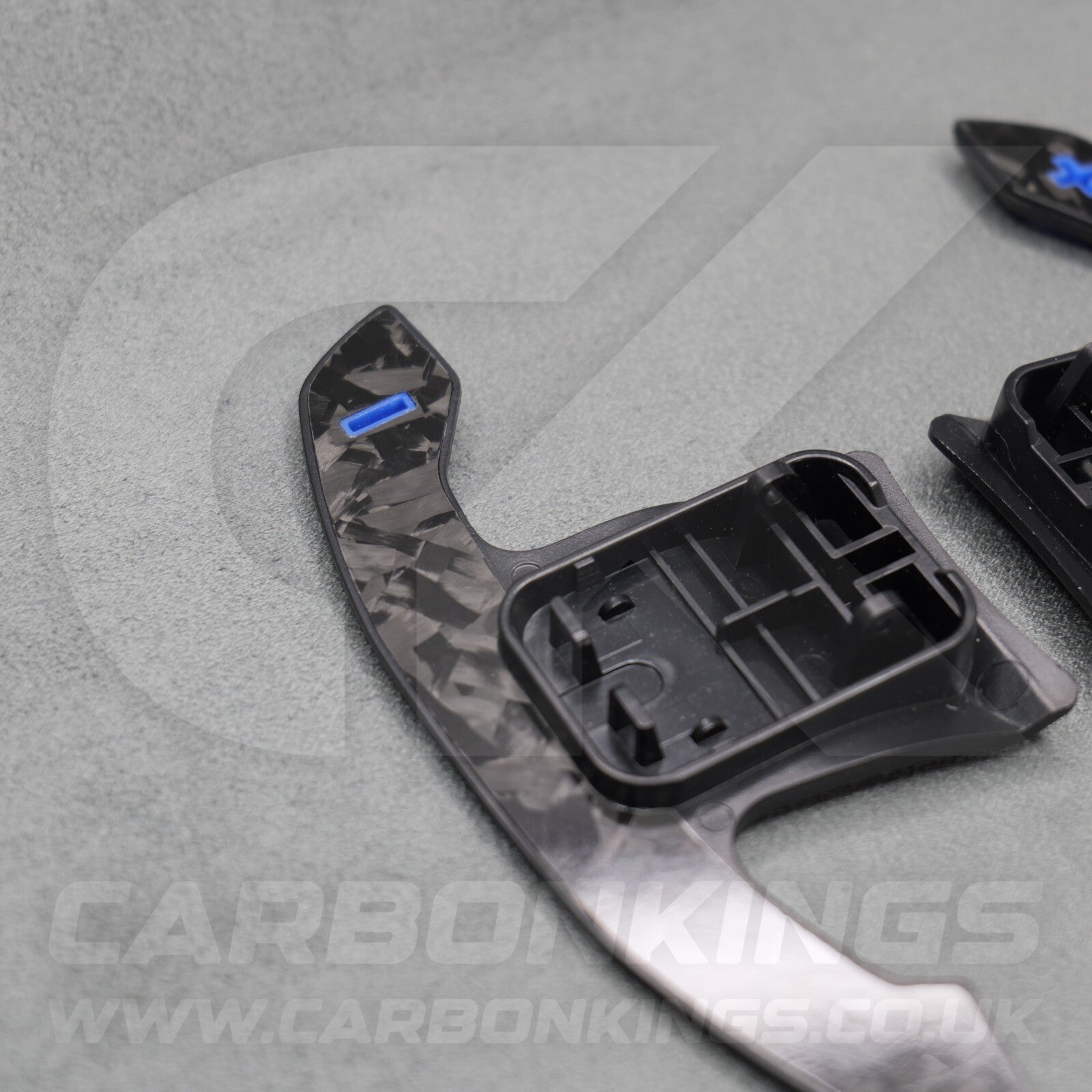 BMW Genuine Forged Carbon Fibre & Blue Gear Shifter Paddles F80 M3 F82 M4 M2 F30