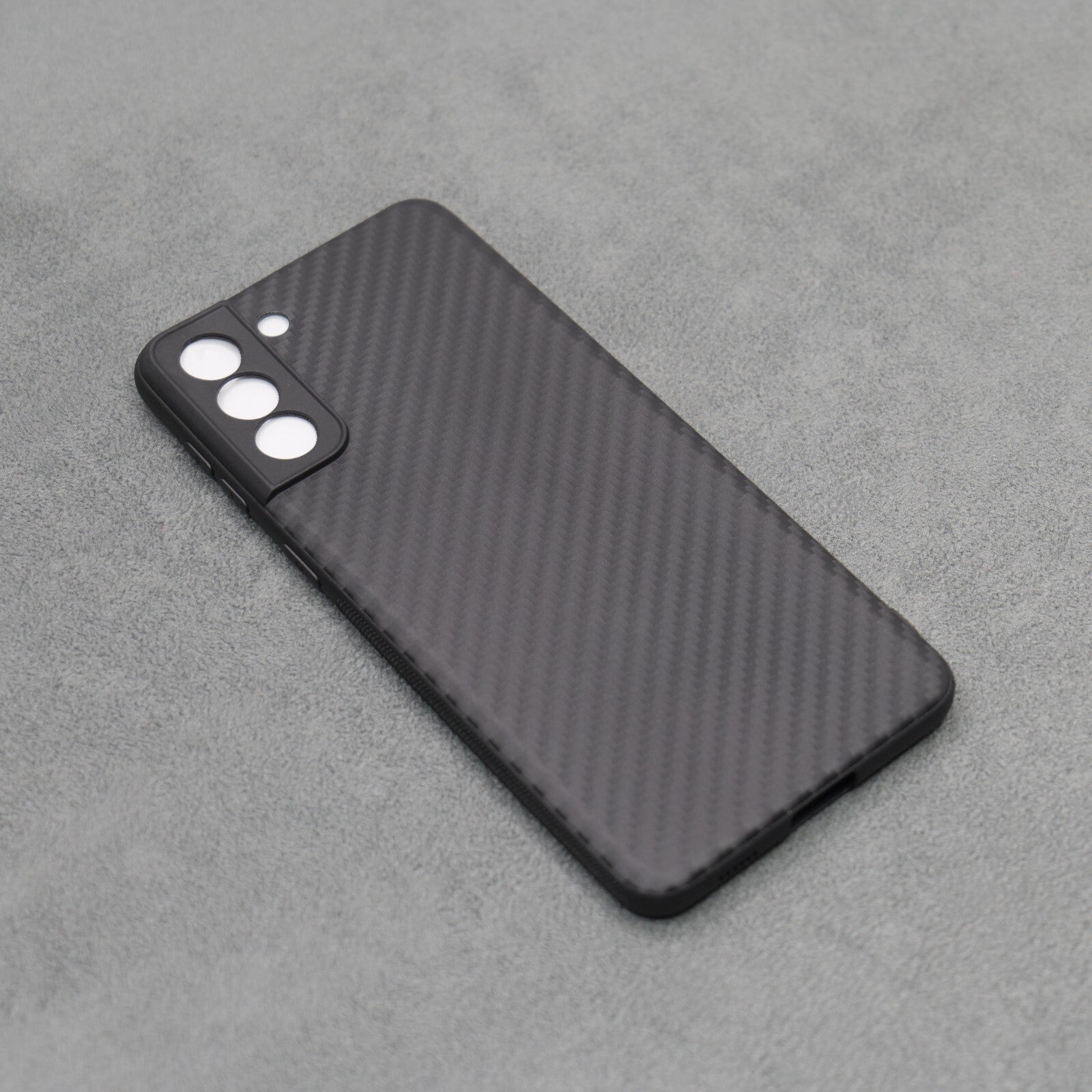 Carbon Fibre Thin Samsung Galaxy Phone Case S20 S21 S22 S23 S24 FE Plus Ultra +