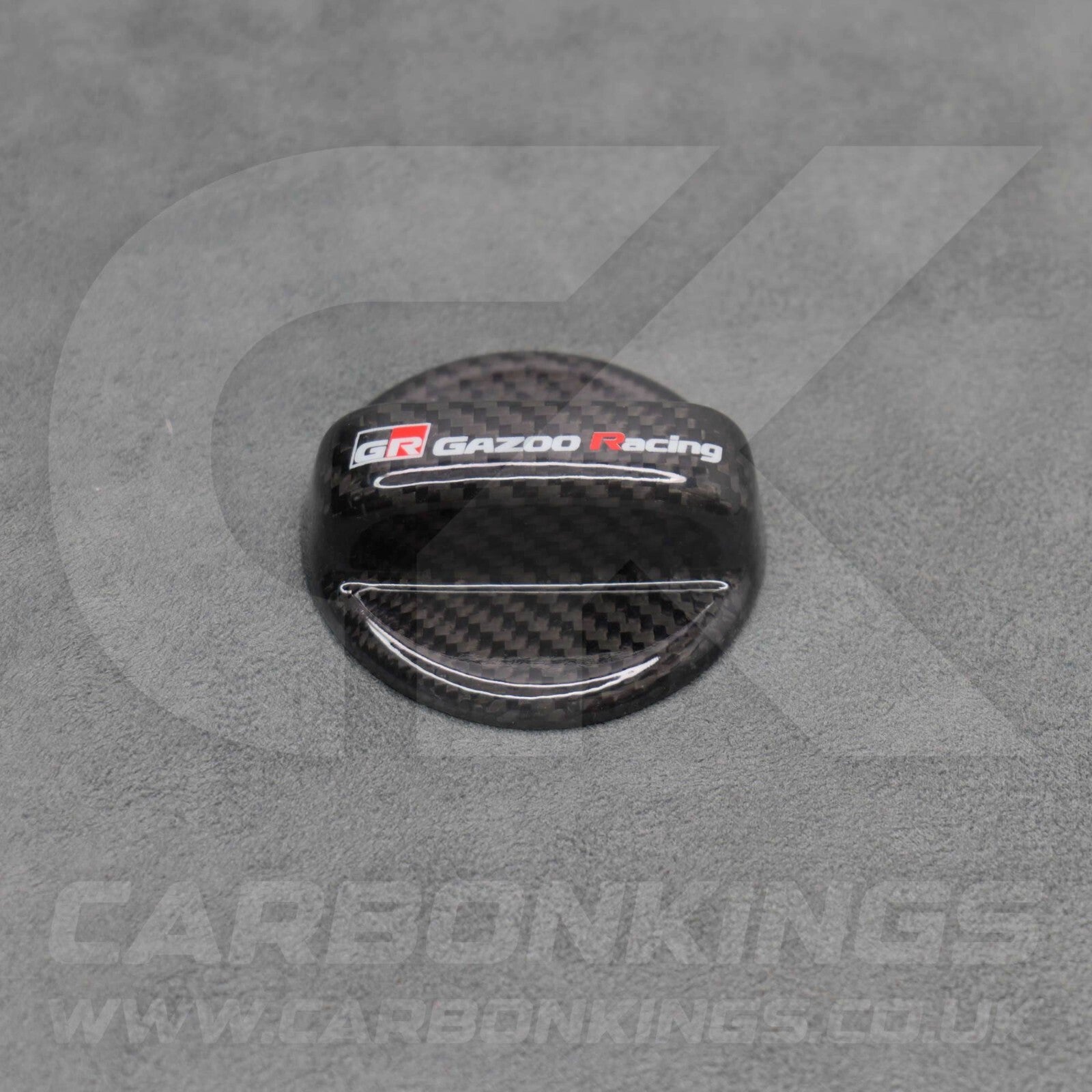 Toyota GR Sport Real Carbon Fibre Gazoo Racing Fuel Filler Cap Yaris Supra GR86