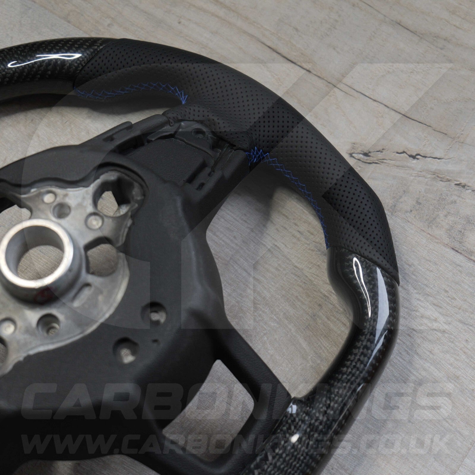 Volkswagen Carbon Fibre Steering Wheel VW Golf MK7 MK7.5 R R-Line GTI GTE GTD +