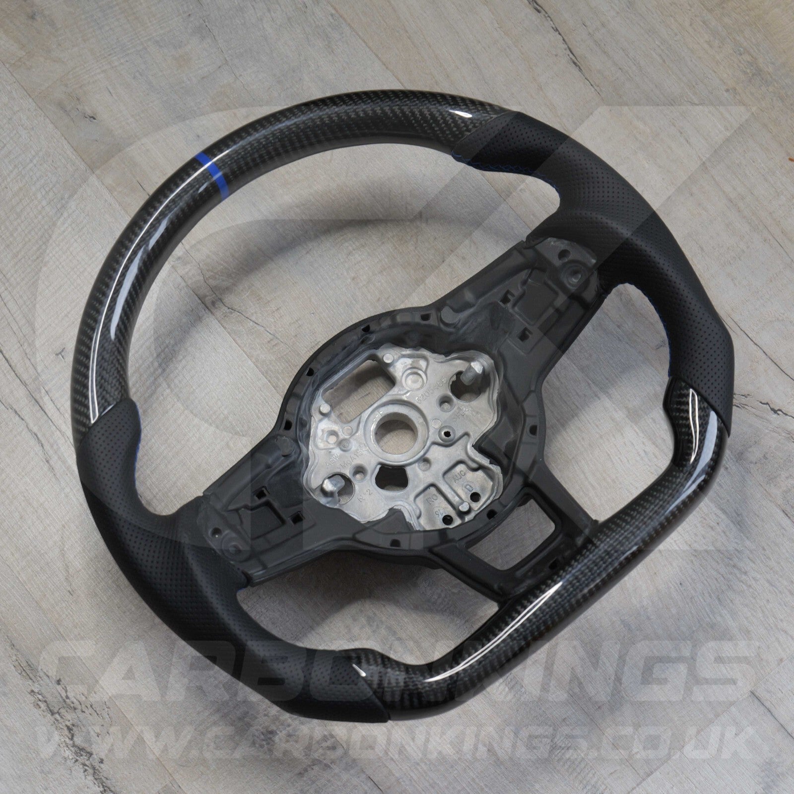 Volkswagen Carbon Fibre Steering Wheel VW Golf MK7 MK7.5 R R-Line GTI GTE GTD +