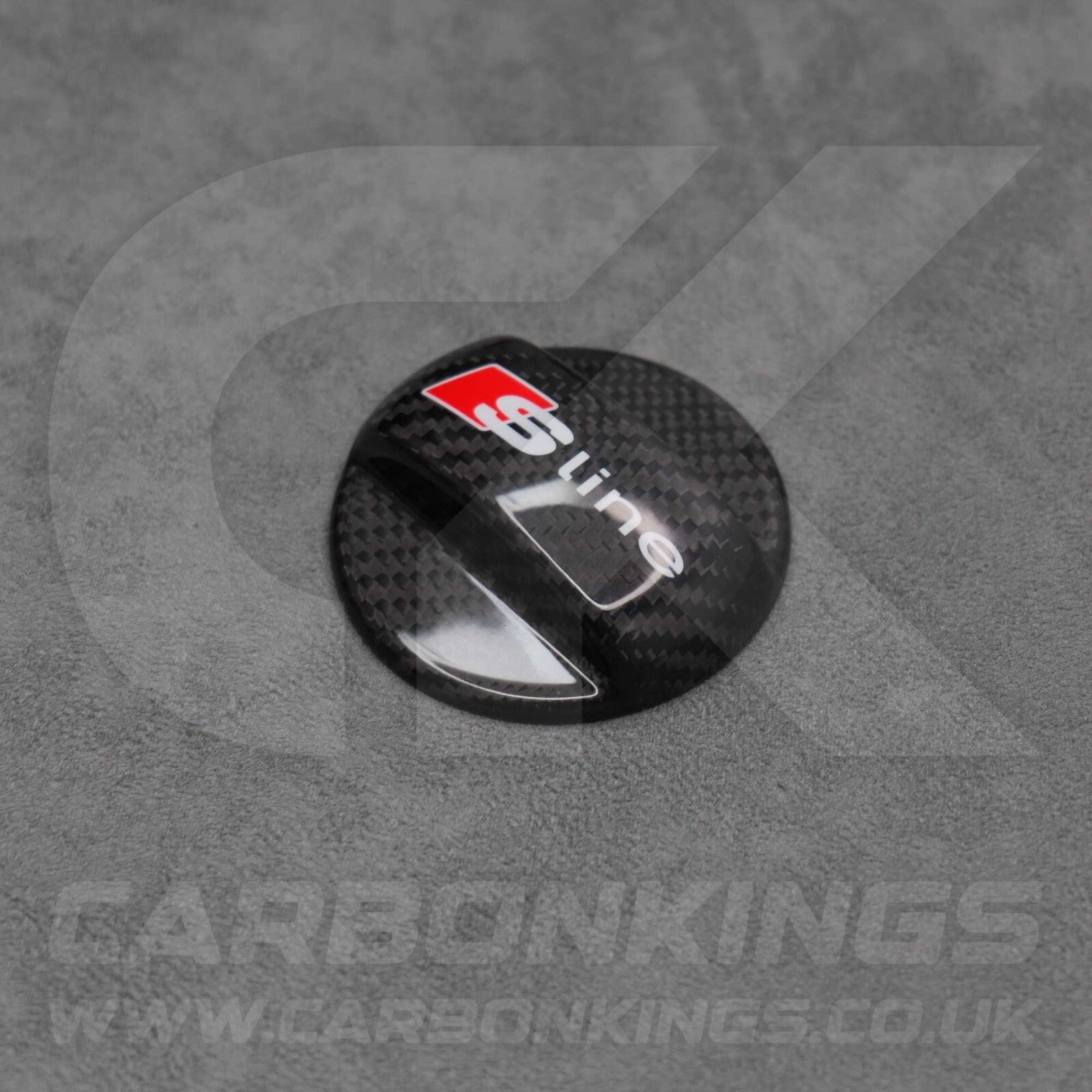 Audi S Line Genuine Carbon Fibre Fuel Cap Cover S1 S3 S4 S5 S6 A1 A3 A4 A5 A6 A7