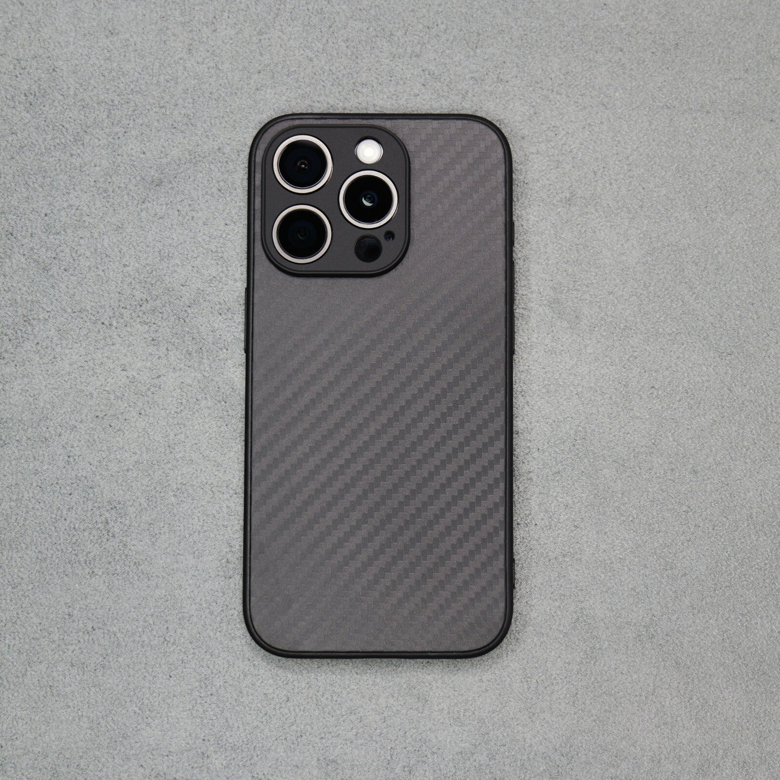 Carbon Fibre iPhone Case Apple Phone 11 12 13 14 15 16 Pro Max Plus Mini Thin