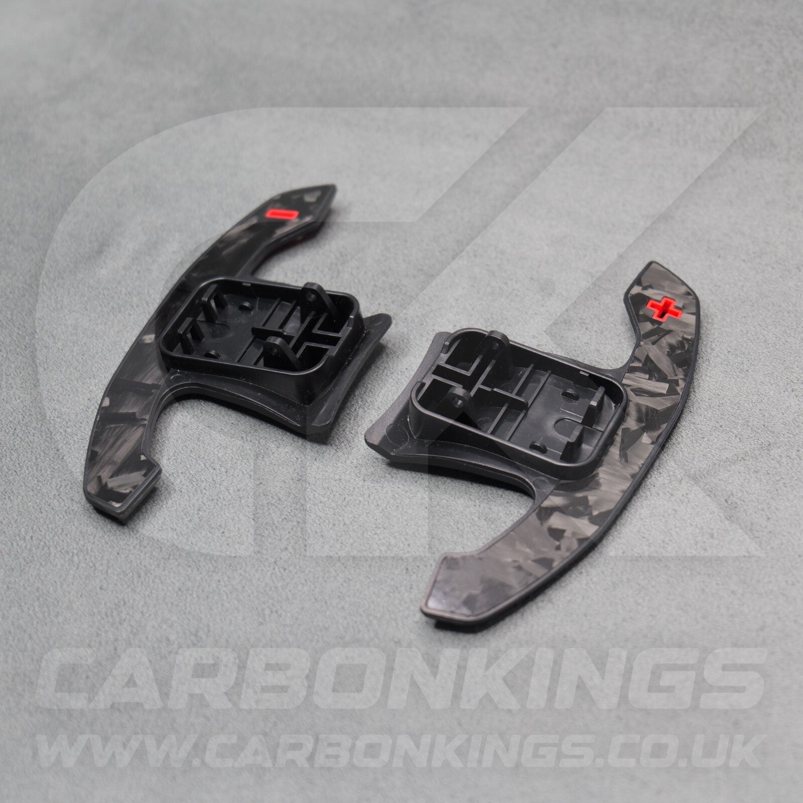 BMW Genuine Forged Carbon Fibre & Red Gear Shifter Paddles F80 M3 F82 F83 M4 M2