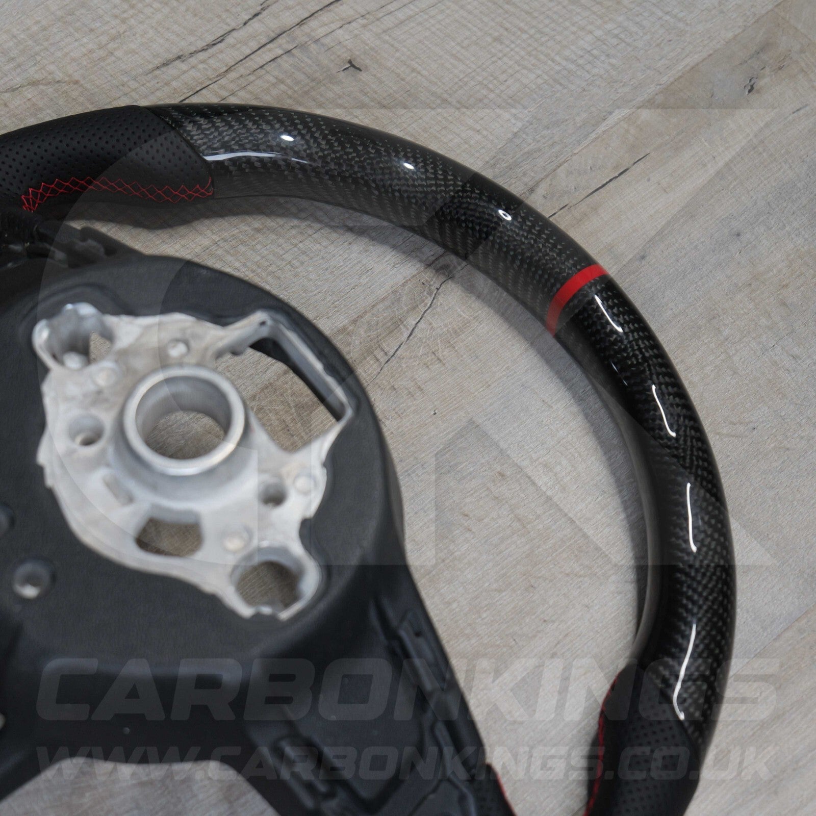 Volkswagen Carbon Fibre Steering Wheel VW Golf MK7 MK7.5 R R-Line GTI GTD GTE +
