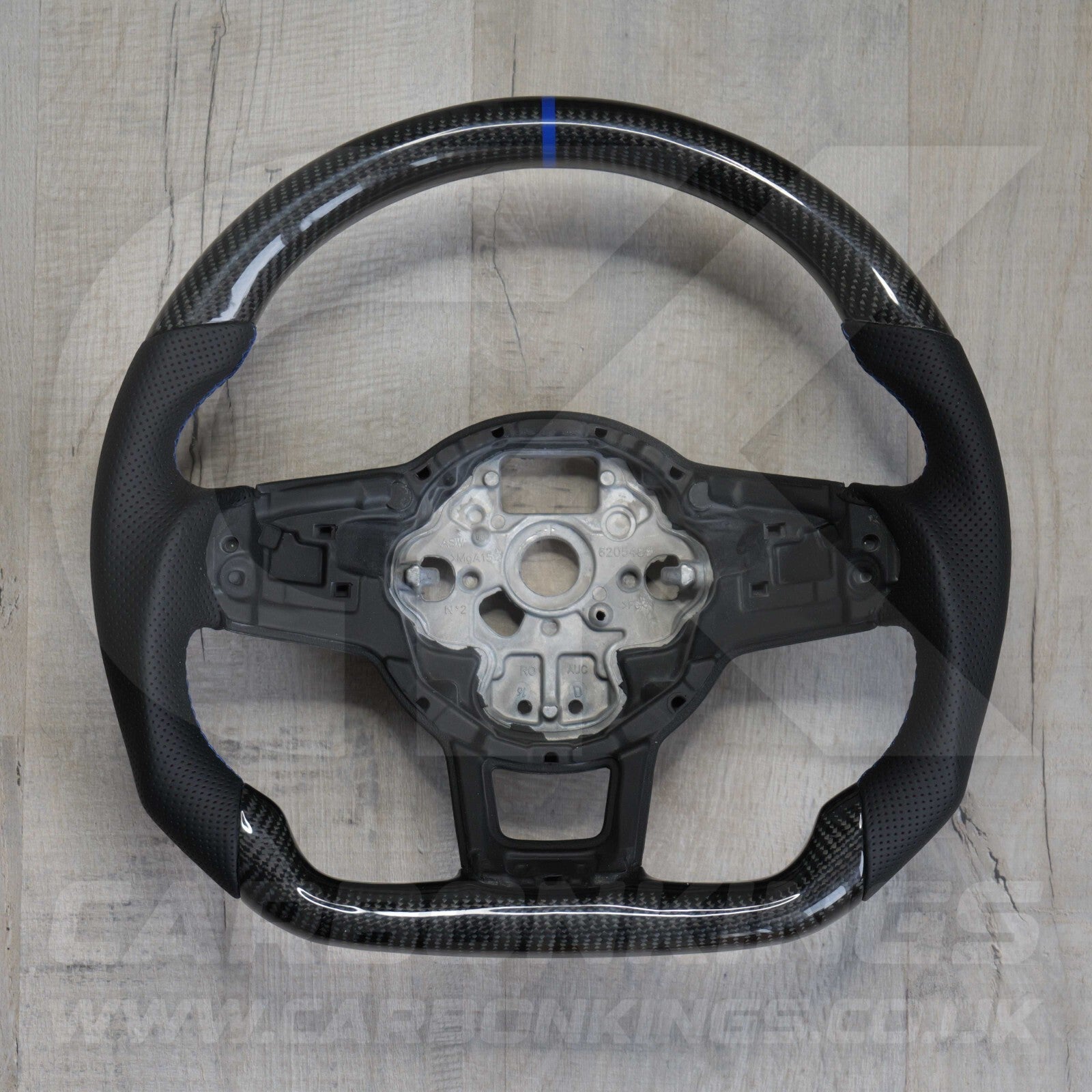 Volkswagen Carbon Fibre Steering Wheel VW Golf MK7 MK7.5 R R-Line GTI GTE GTD +