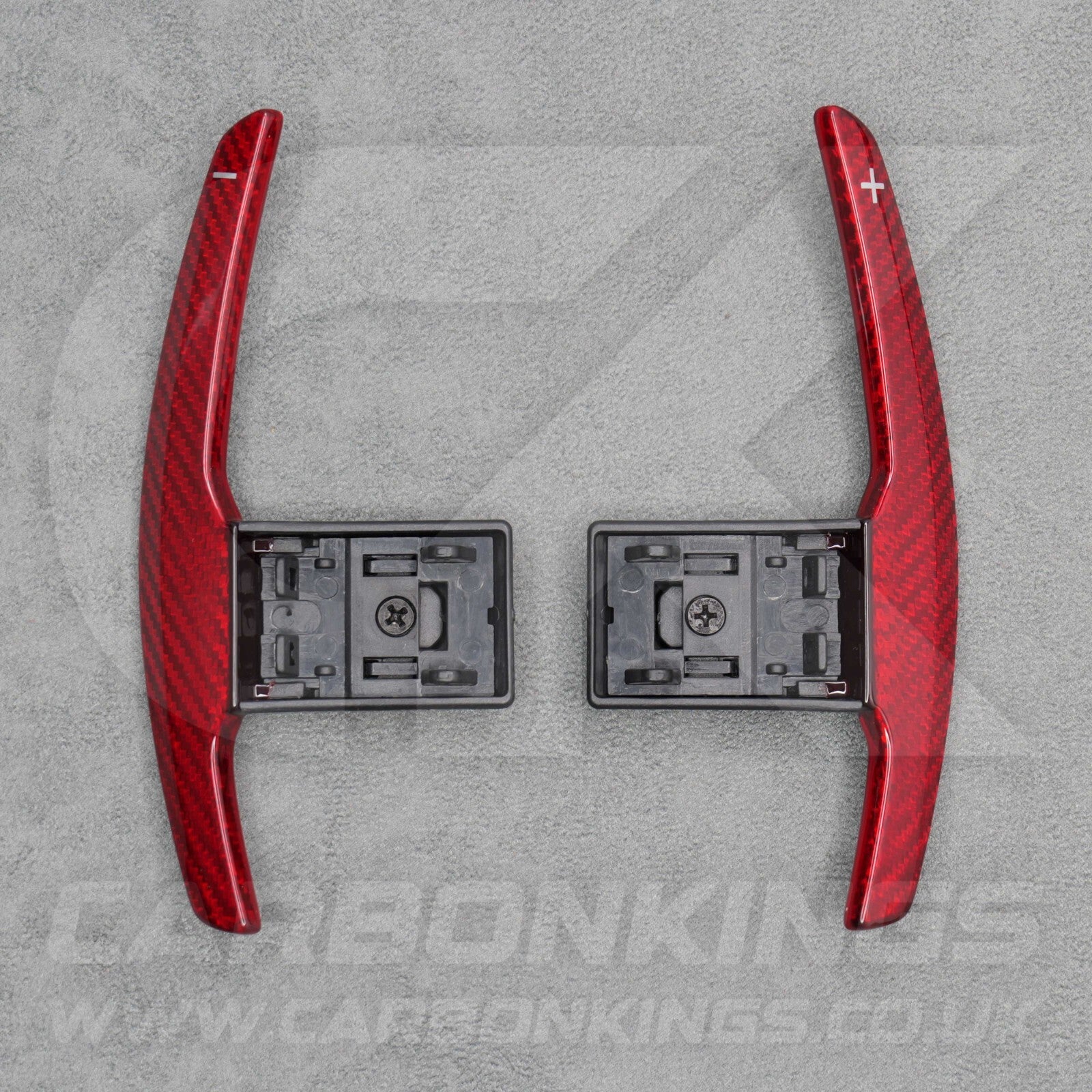 Genuine Red Carbon Fibre Gear Paddle Shifters BMW F80 M3 F82 F83 M4 F87 M2 F30 +