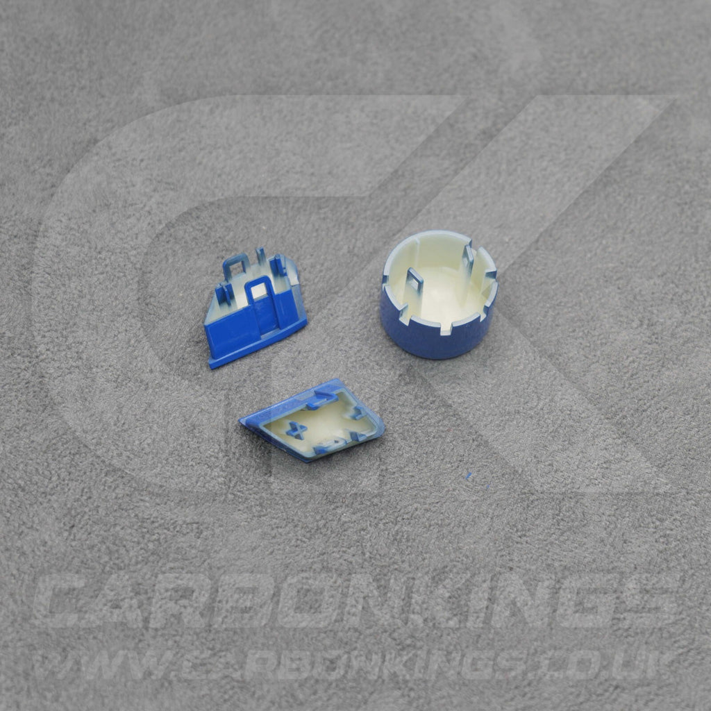 BMW Blue M1 M2 & Start Engine Button Set for M2 M3 M4 F80 F82 F83 F87 M5 M6 F10