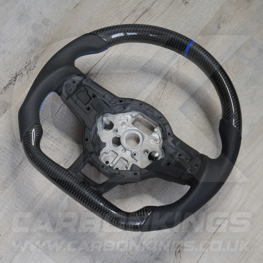 Volkswagen Carbon Fibre Steering Wheel VW Golf MK7 MK7.5 R R-Line GTI GTE GTD +