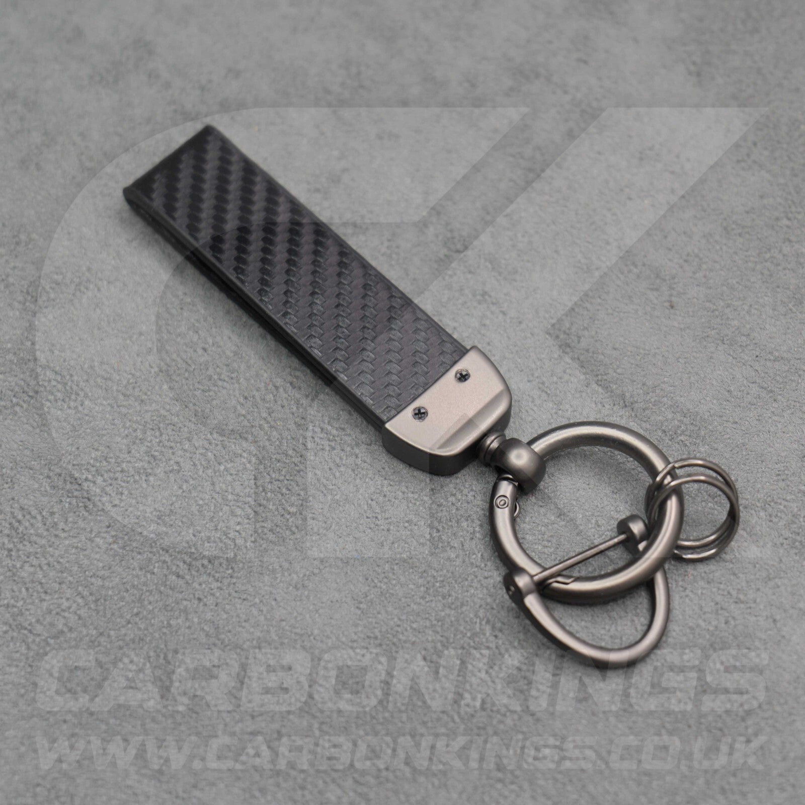 Mini JCW Carbon Fibre Key Ring Chain John Cooper Works Premium & Durable