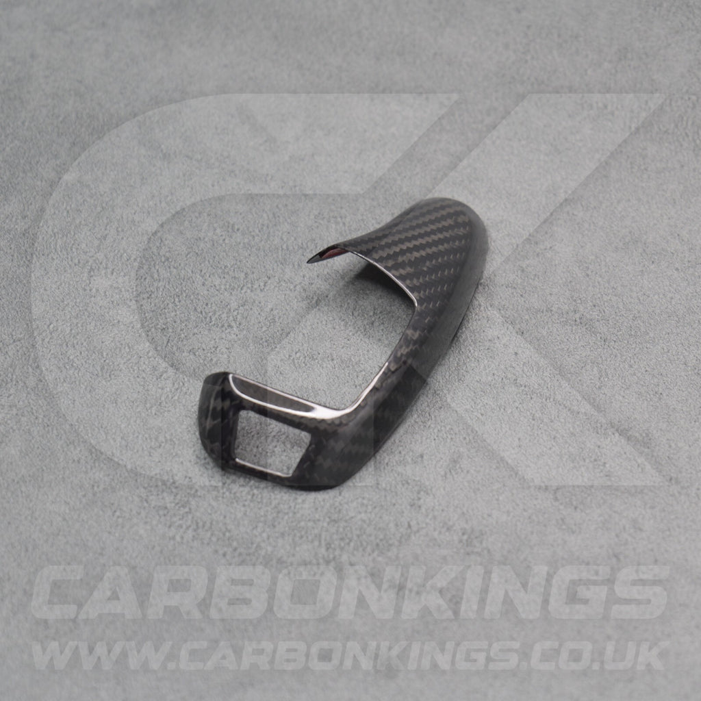 Real Carbon Fibre Gear Knob Trim for BMW F15 F20 F25 F30 F32 F06 F10 F35 F36