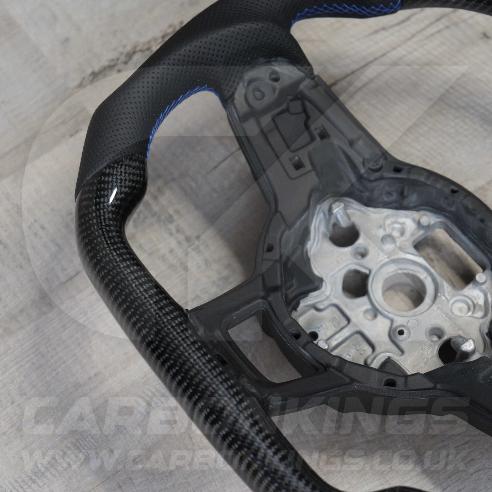 Volkswagen Carbon Fibre Steering Wheel VW Golf MK7 MK7.5 R R-Line GTI GTE GTD +