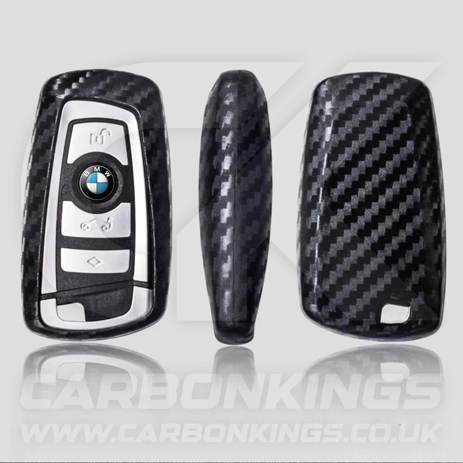 BMW Carbon Fibre Style Key Fob Protector Case Cover Shockproof M2 M3 M4 F80 F87