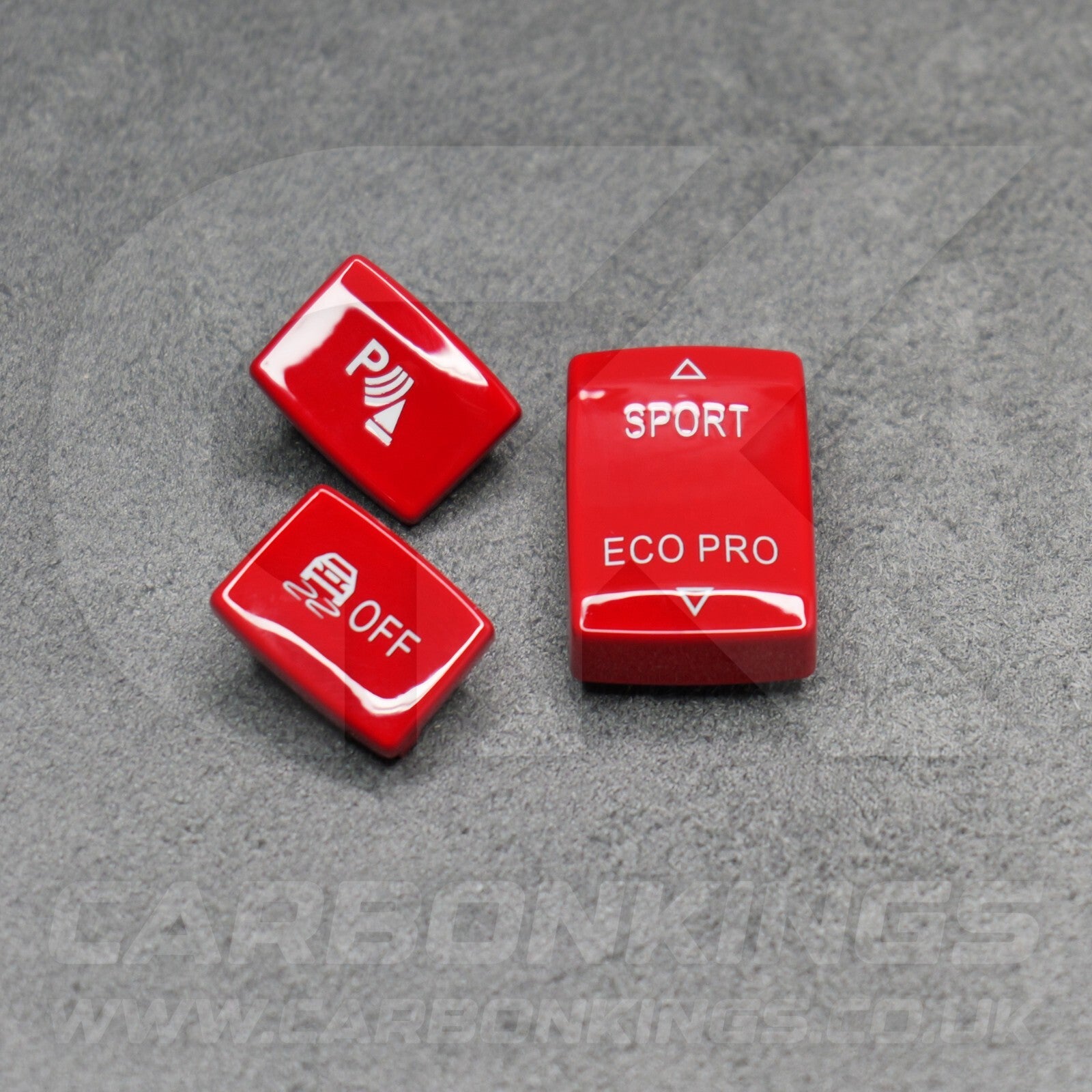 BMW Red Sport Eco Pro DSC Parking Centre Console Buttons F20 F22 F30 F32 F33 F36