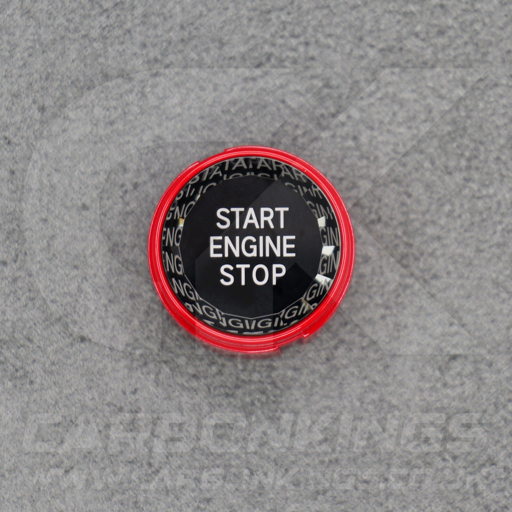 Red Crystal Start Engine Button for BMW 5 6 7 Series F01 F02 F10 F11 F12 2009 +