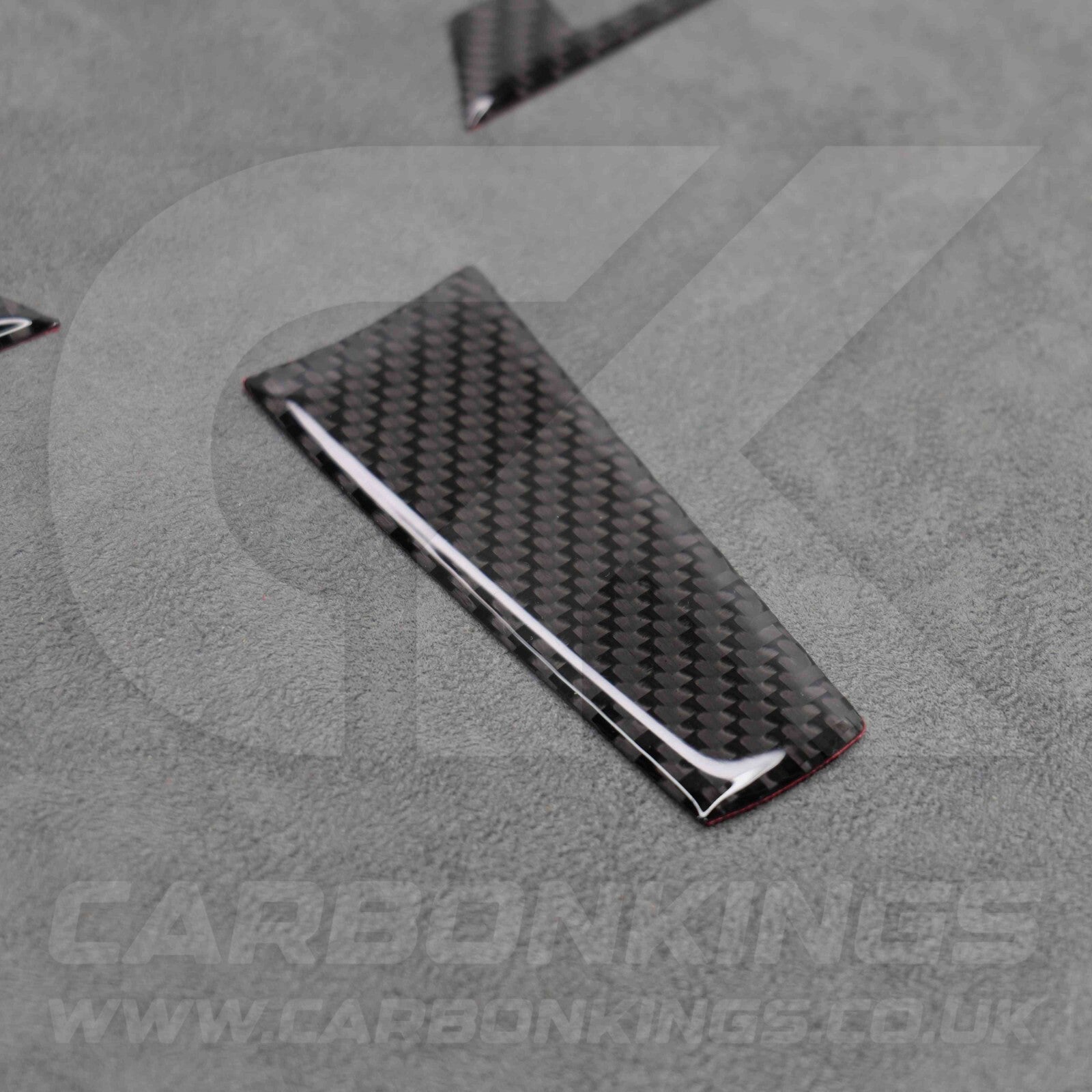 Carbon Fibre Style Steering Wheel Trims for BMW 5 Series G30 G31 G01 G38 X3