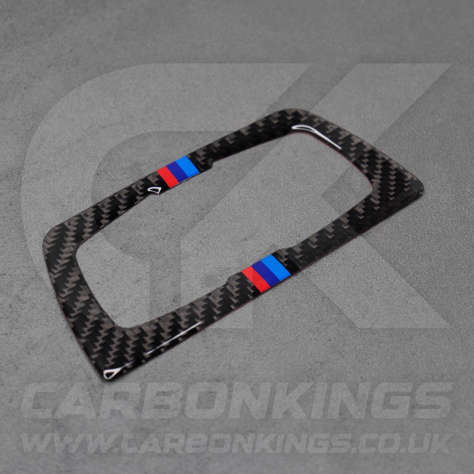 BMW Carbon Fibre M Stripe Headlight Switch Trim F30 F34 F80 M3 F82 M4 M5 F87 M2