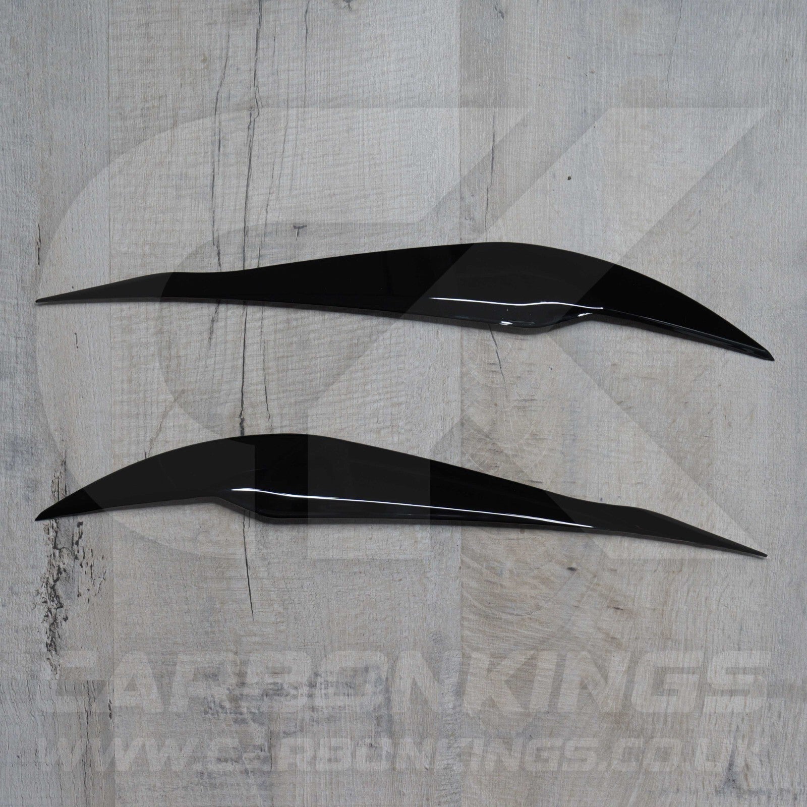 BMW Gloss Black Headlight Eyebrow Trims for 3 Series F30 & F35 2013 - 2018