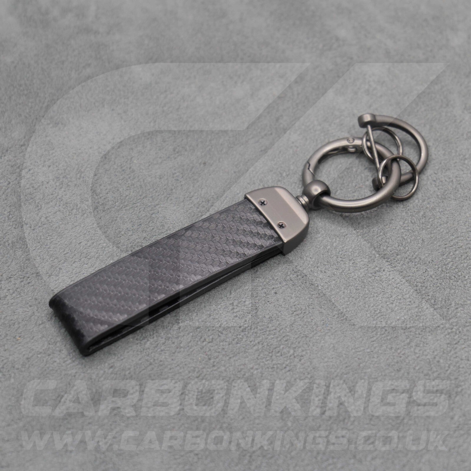 Mini JCW Carbon Fibre Key Ring Chain John Cooper Works Premium & Durable