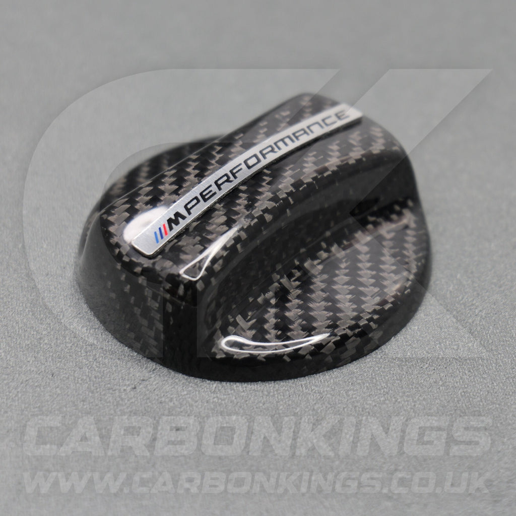 BMW Genuine Carbon Fibre M Performance Fuel Cap Filler Cover 1 2 3 4 5 6 Series