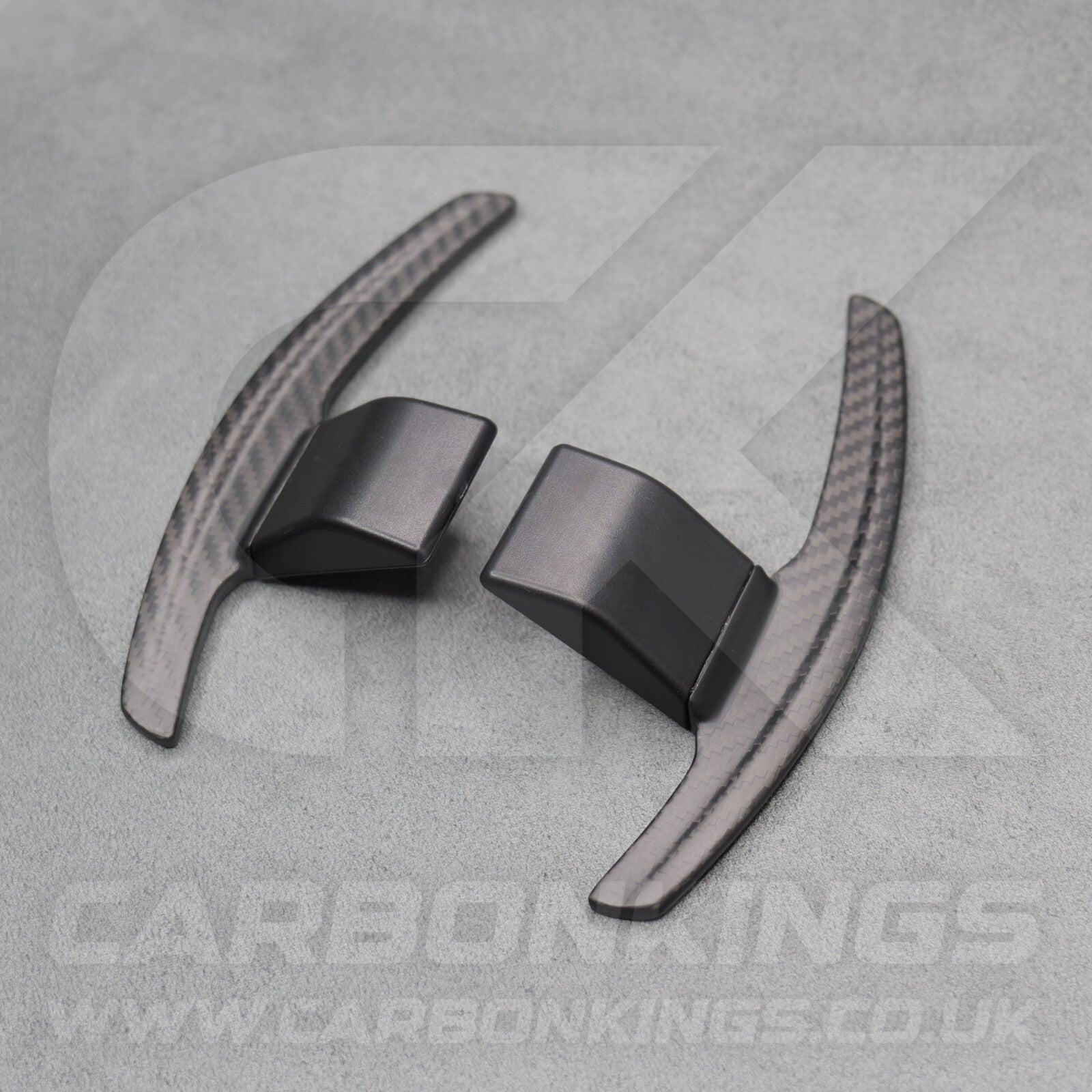 Satin Carbon Fibre Shifter Paddles for BMW M3 M4 M2 F80 F82 F87 M5 M6 X5M X6M M