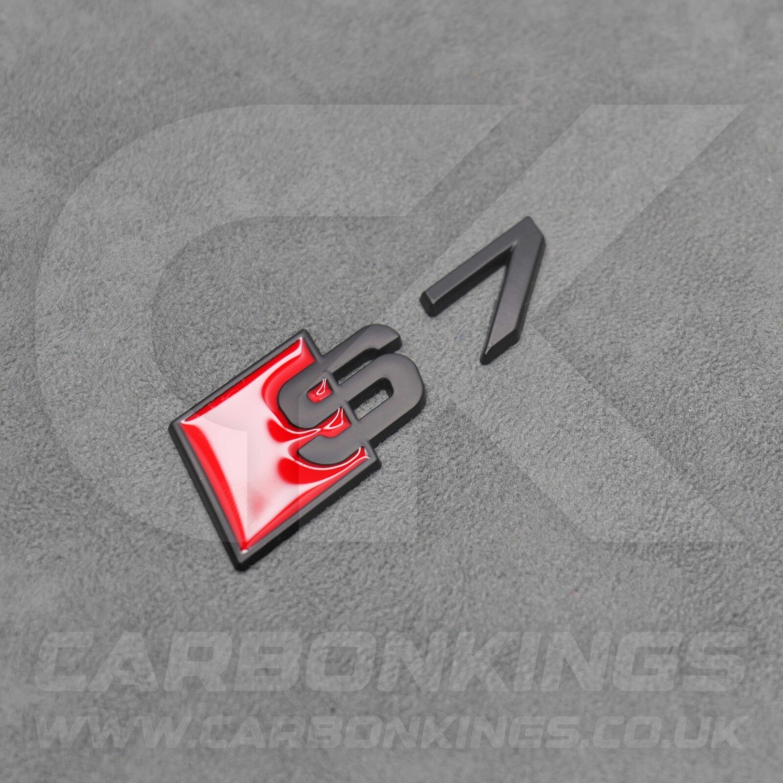 Audi S7 Matte Black Boot Rear Badge Letters Logo Emblem S 4G8 4K8