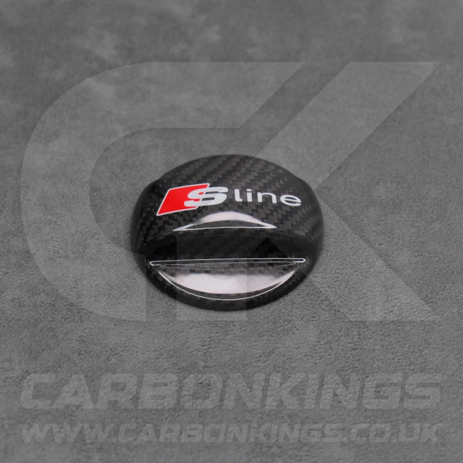 Audi S Line Genuine Carbon Fibre Fuel Cap Cover S1 S3 S4 S5 S6 A1 A3 A4 A5 A6 A7