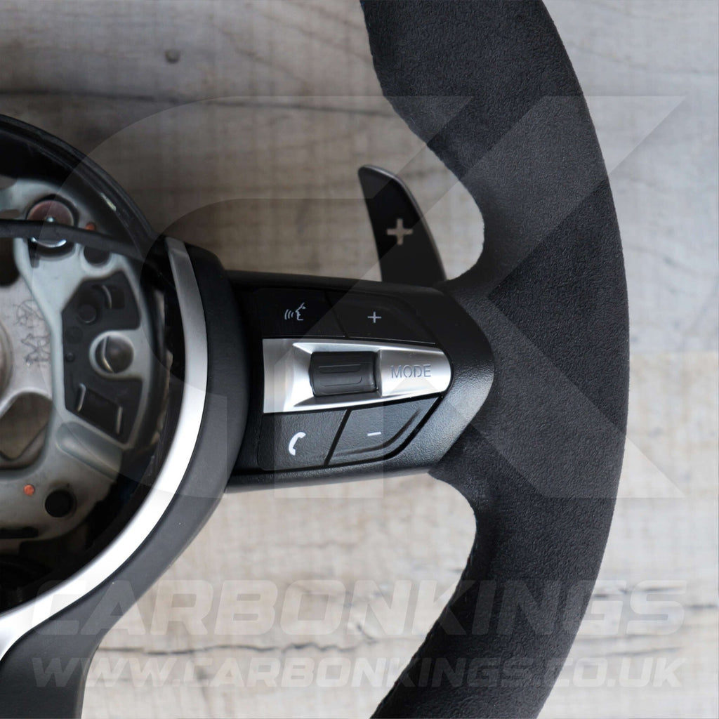 BMW Alcantara M Sport Blue Steering Wheel 1 2 3 4 X1 X3 X4 X5 X6 M2 M3 M4 F80 +