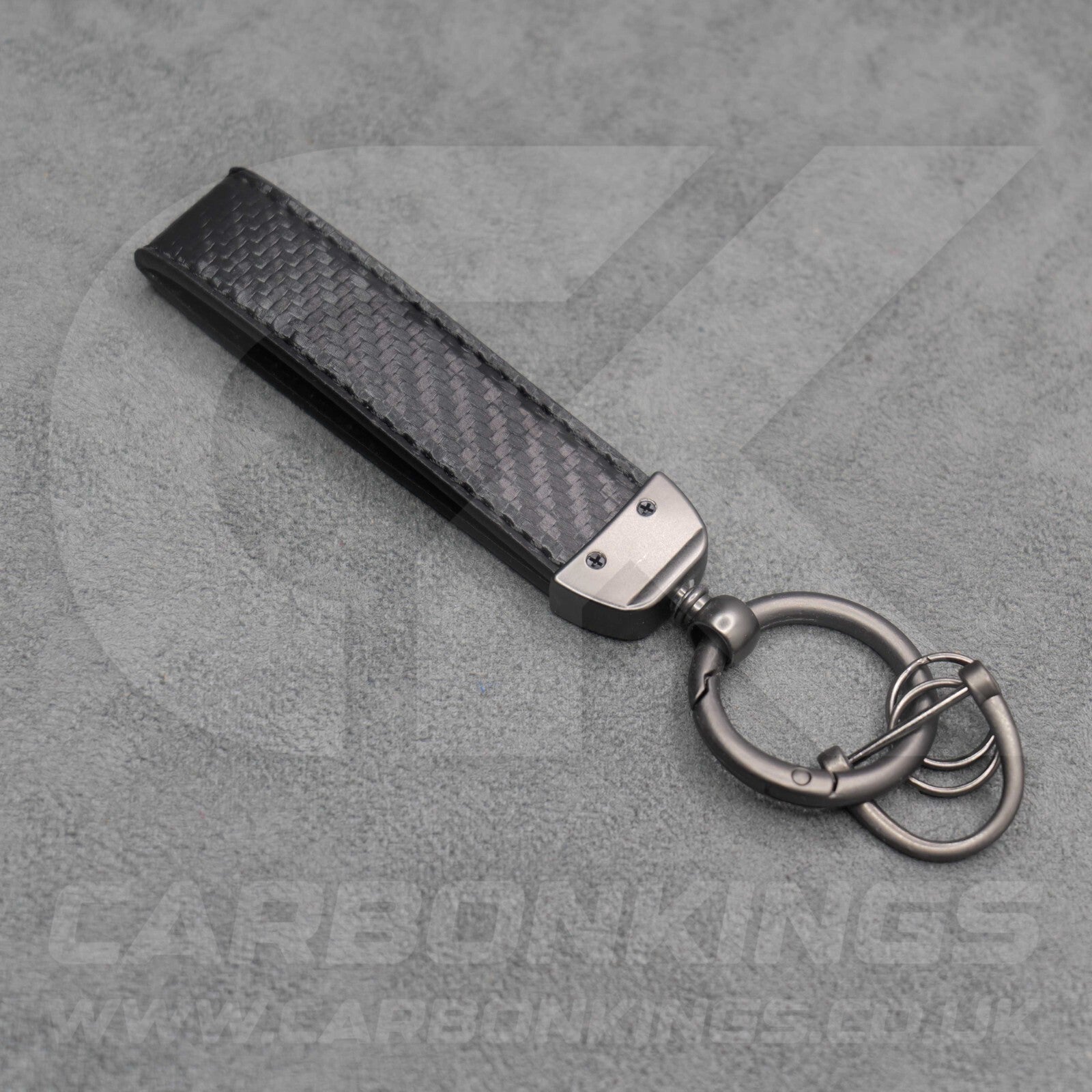 Ford ST Line Carbon Fibre Car Key Ring Chain Focus Fiesta Puma Premium & Durable